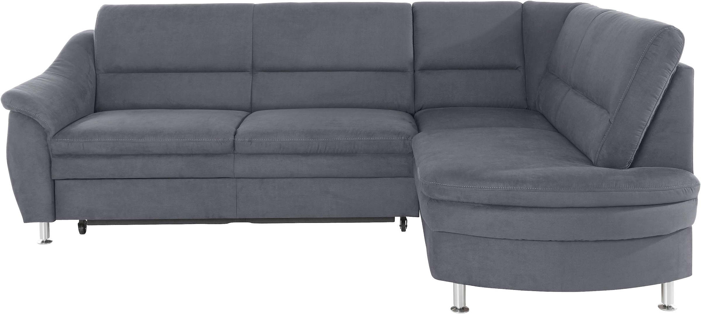 Places of Style Ecksofa »Cardoso L-Form«, Federkern, wahlweise mit Bett, Schubkasten