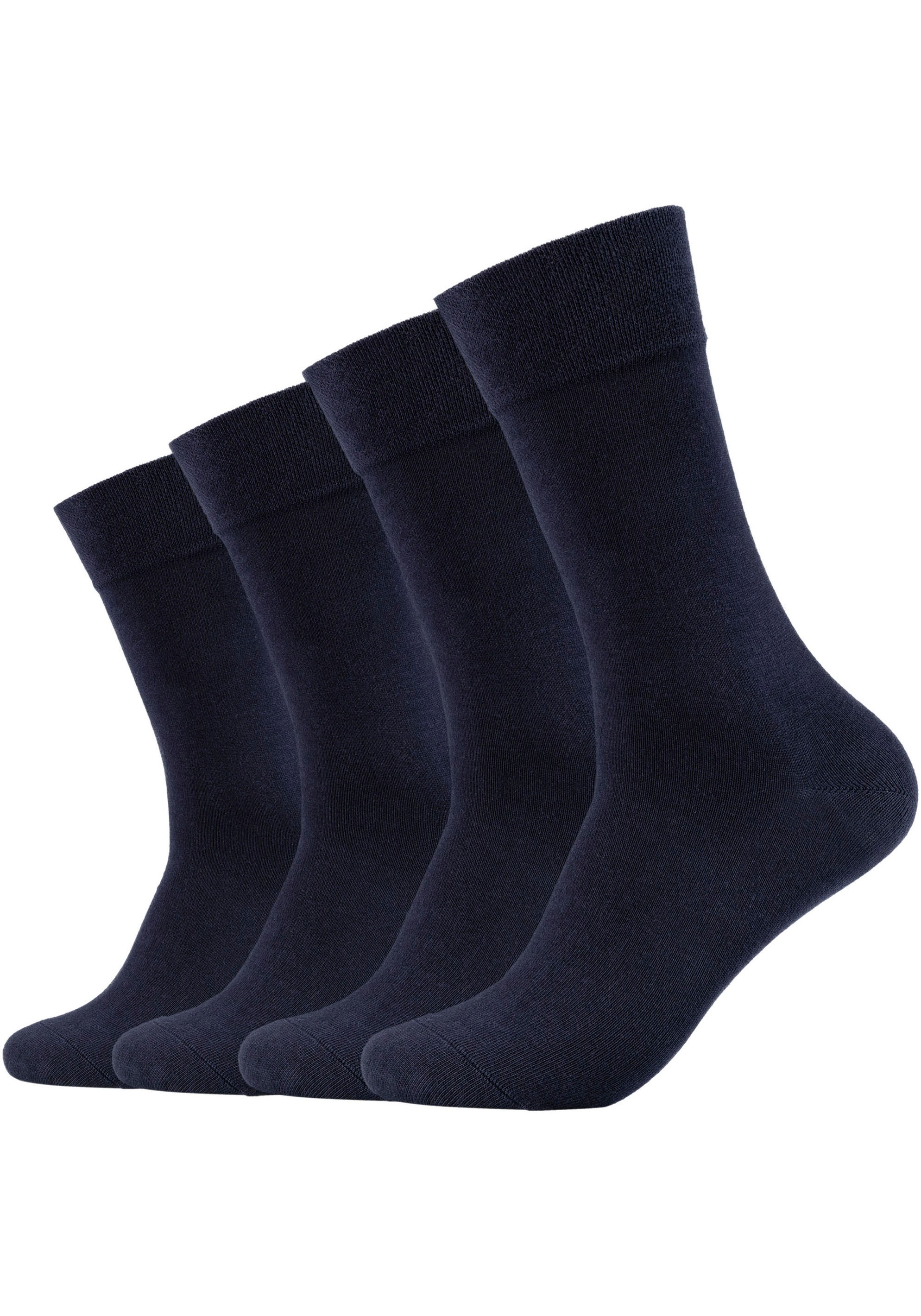 Camano Socken "ca-soft" 4 Paar tlg. verstärkter Fersen- und Zehenbereich günstig online kaufen