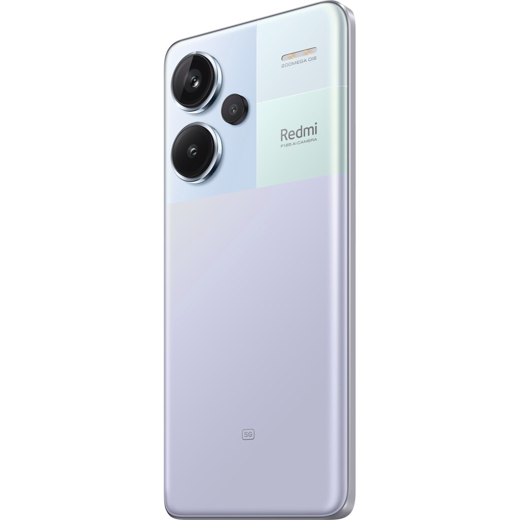 Xiaomi Smartphone »Redmi Note 13 Pro+ 5G 12GB+512GB«, Lila, 16,94 cm/6,67 Zoll, 512 GB Speicherplatz, 200 MP Kamera