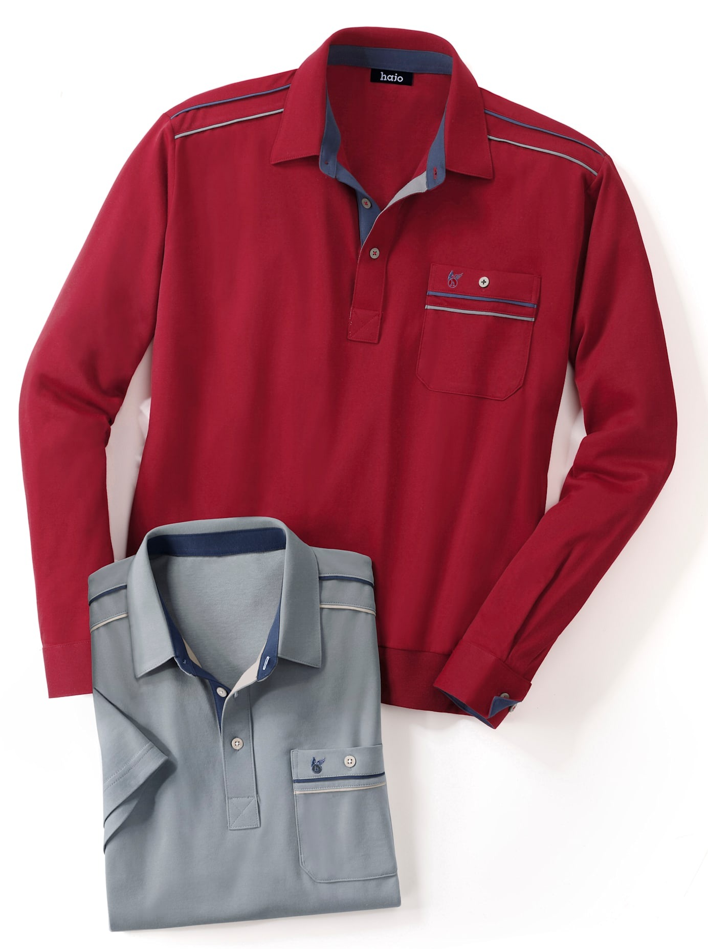 Classic Poloshirt "Langarm-Poloshirt" 1 Stk. günstig online kaufen