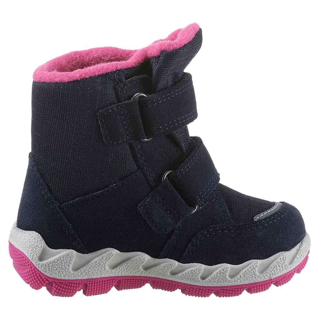 Superfit Winterboots »ICEBIRD WMS: Weit«, Snowboots, Winterstiefel, Klettstiefel mit Einhorn Motiv