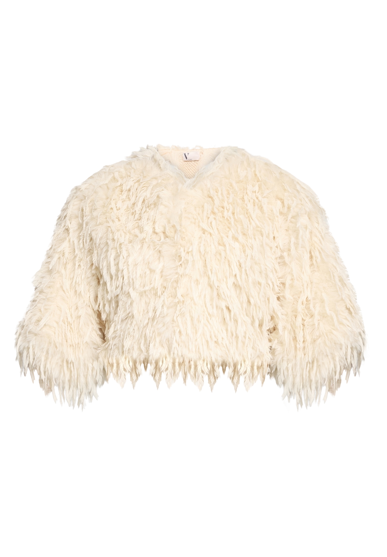 Vera Mont Fellimitatjacke »Damen mit Fransen«