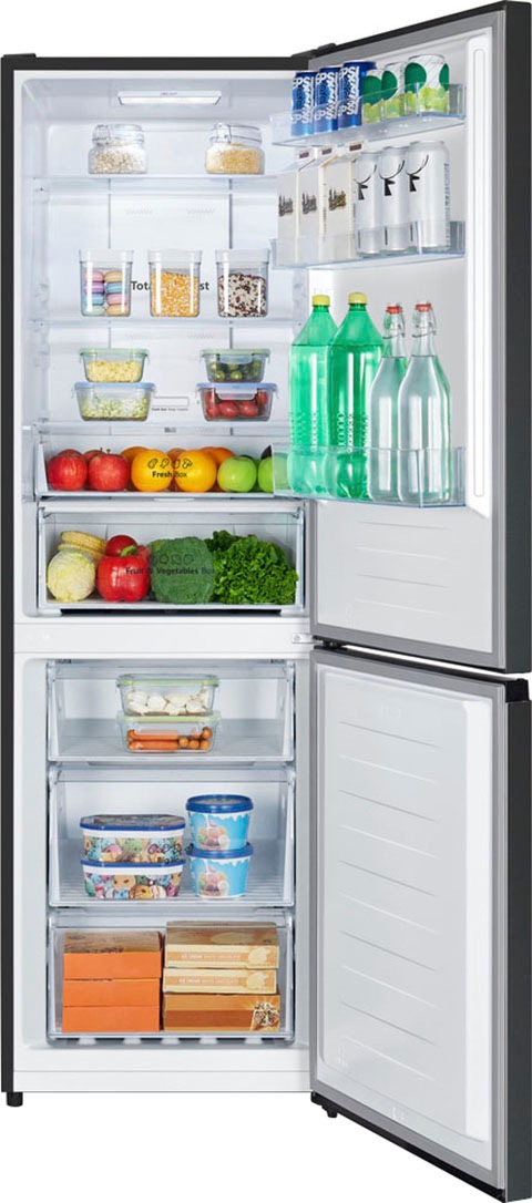 Hisense Kühl-/Gefrierkombination "RB390N4BFC" 186 cm hoch 59,5 cm breit Ene günstig online kaufen