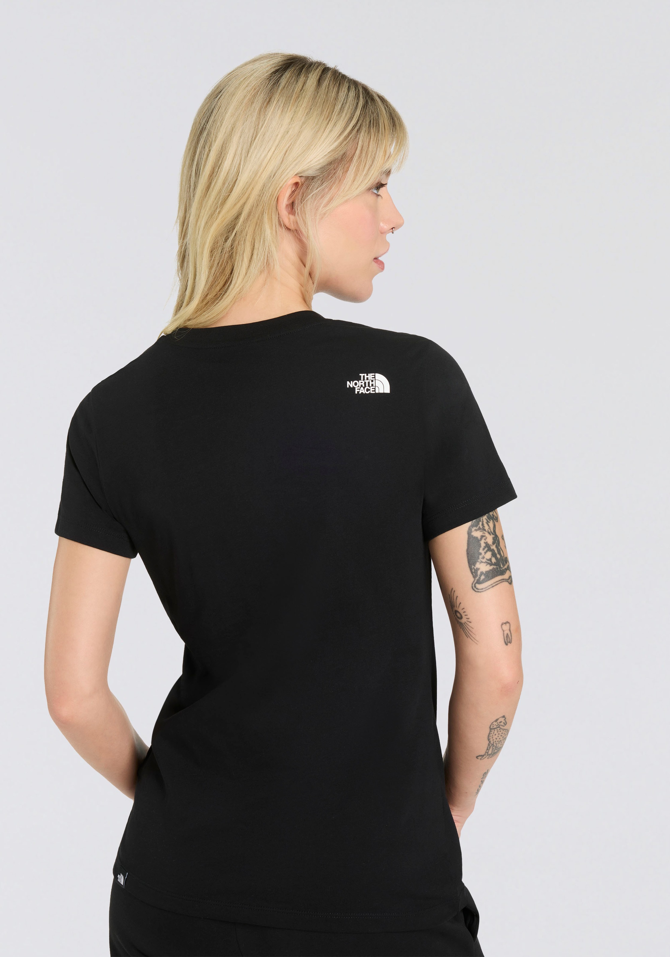The North Face T-Shirt "W S/S SIMPLE DOME SLIM TEE" 1 Stk. tlg. günstig online kaufen
