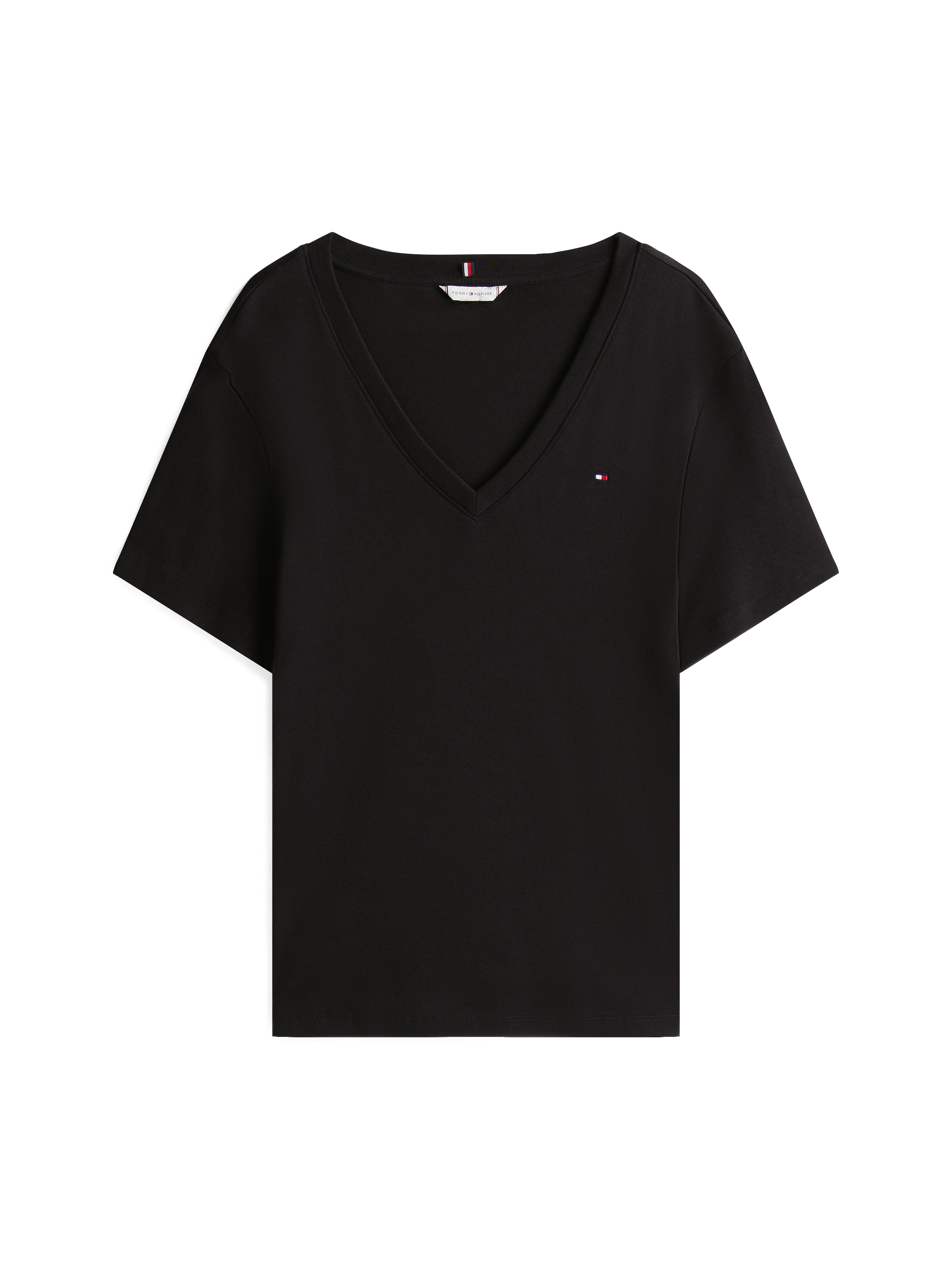 Tommy Hilfiger Curve V-Shirt »CRV SLIM CODY V-NK SS«, in Großen Größen