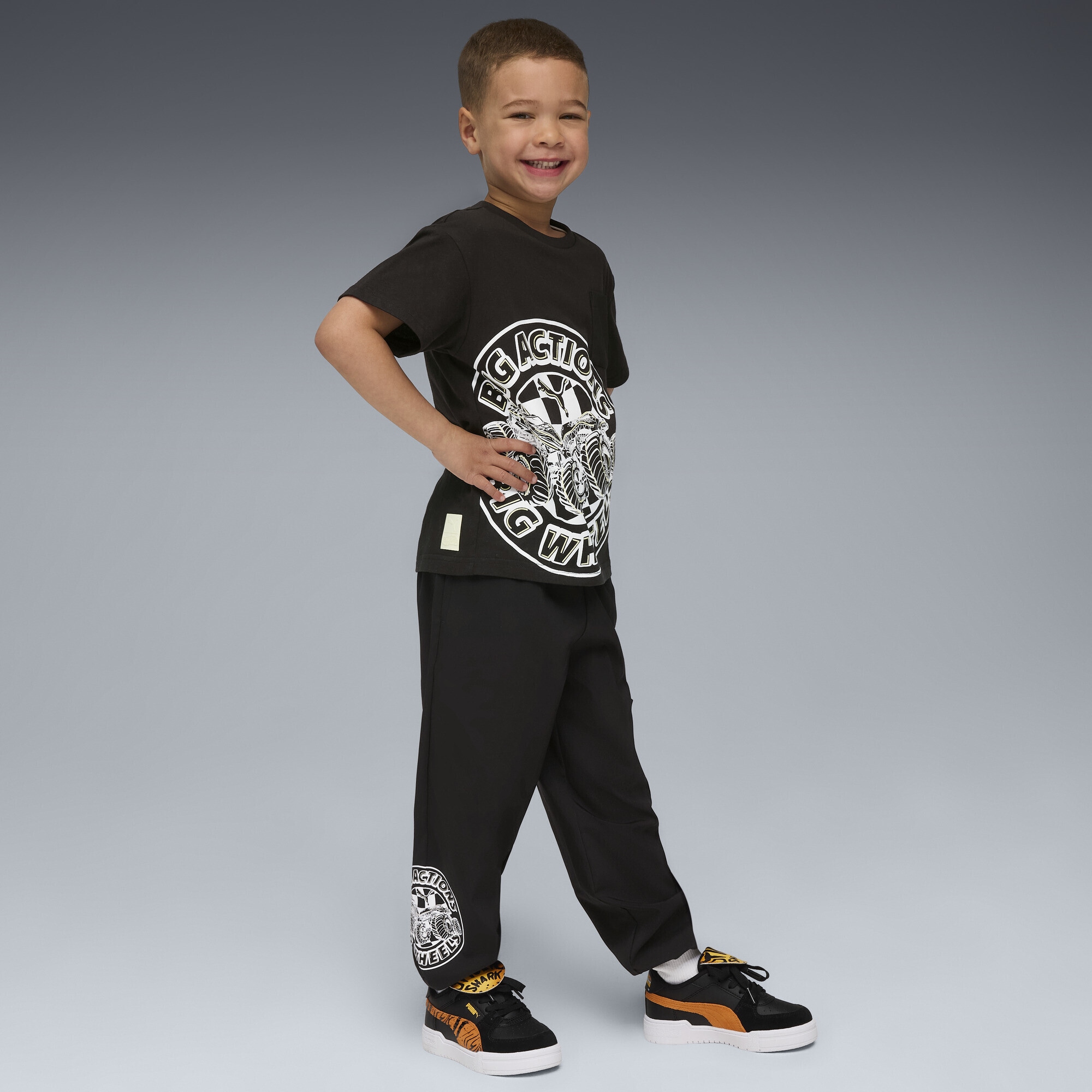 PUMA Sporthose »PUMA x HOT WHEELS™ MONSTER TRUCKS Cargohose Jungen«