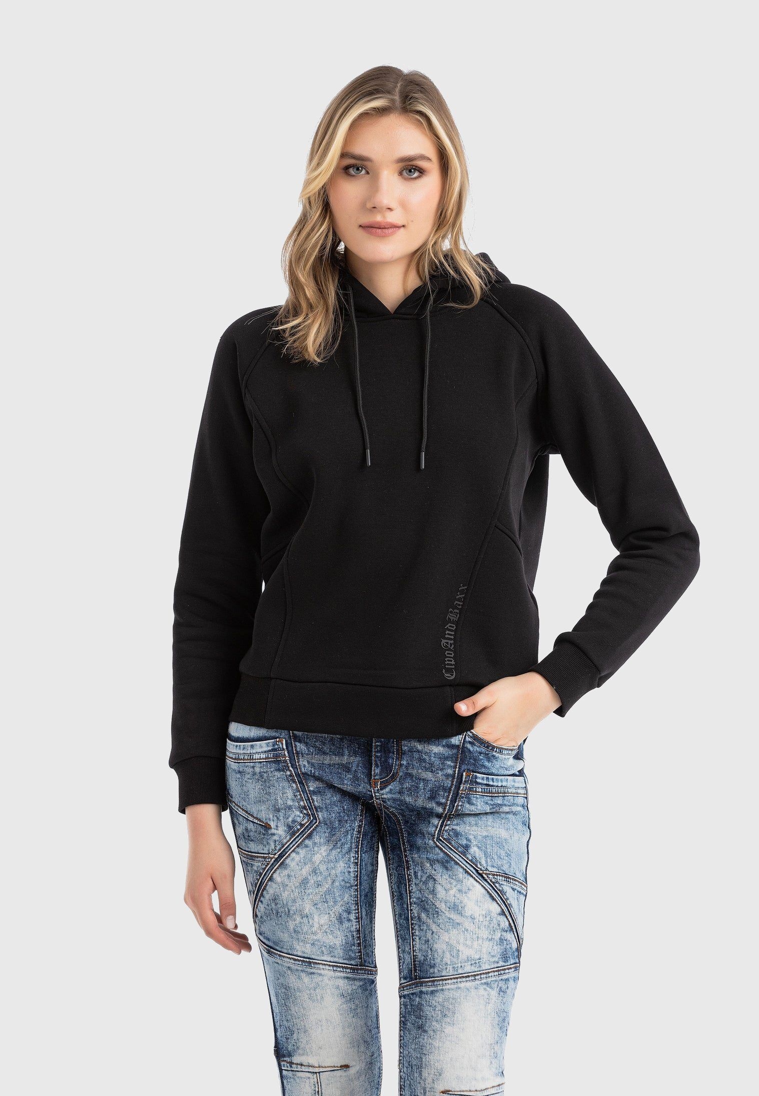 Cipo & Baxx Hoodie "HOODIE SWEATSHIRT" 1 Stk. tlg. modisch und komfortabel günstig online kaufen