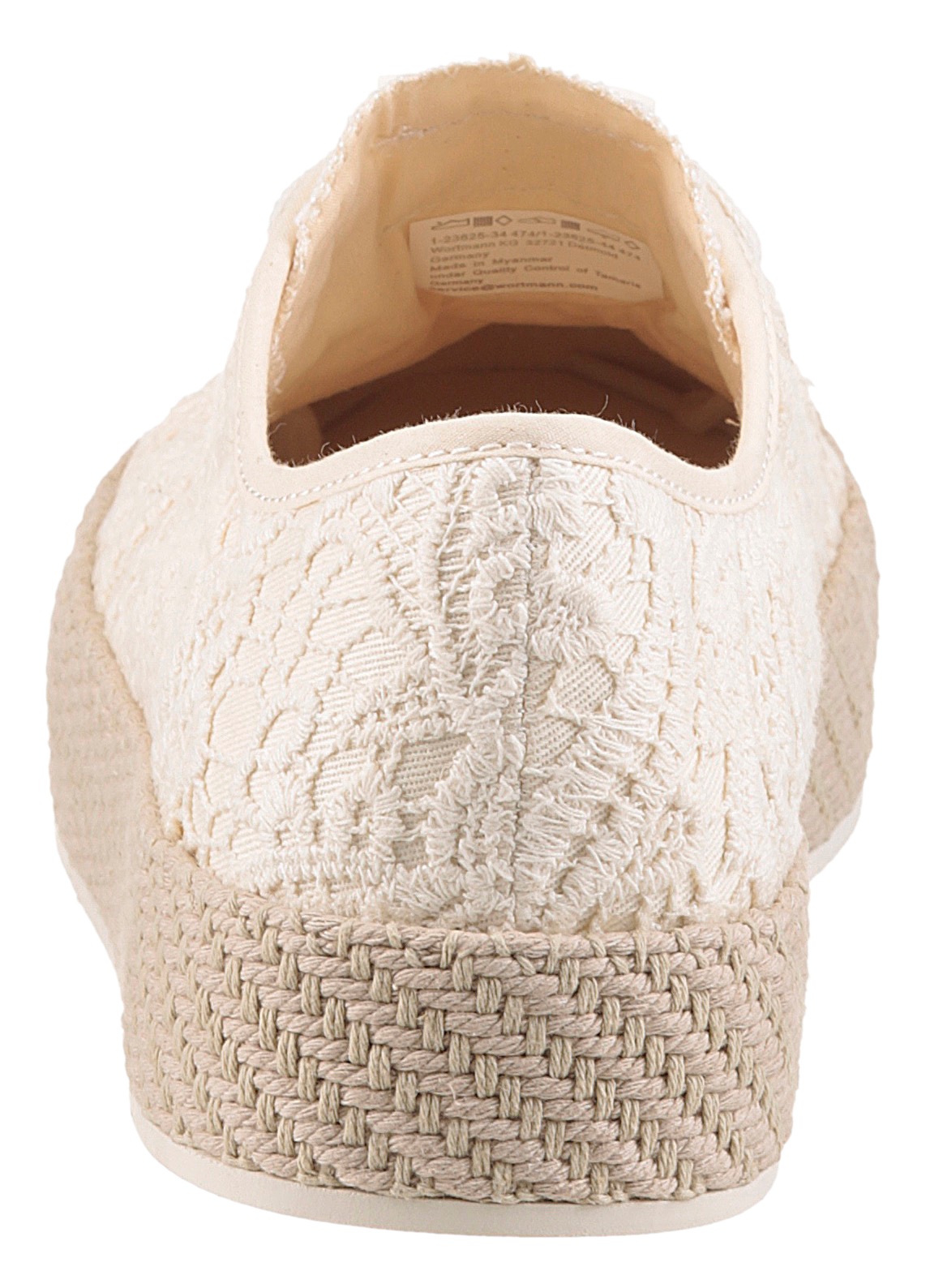 Tamaris Plateausneaker, Freizeitschuh, Halbschuh, Schnürschuh mit Häkelappl günstig online kaufen