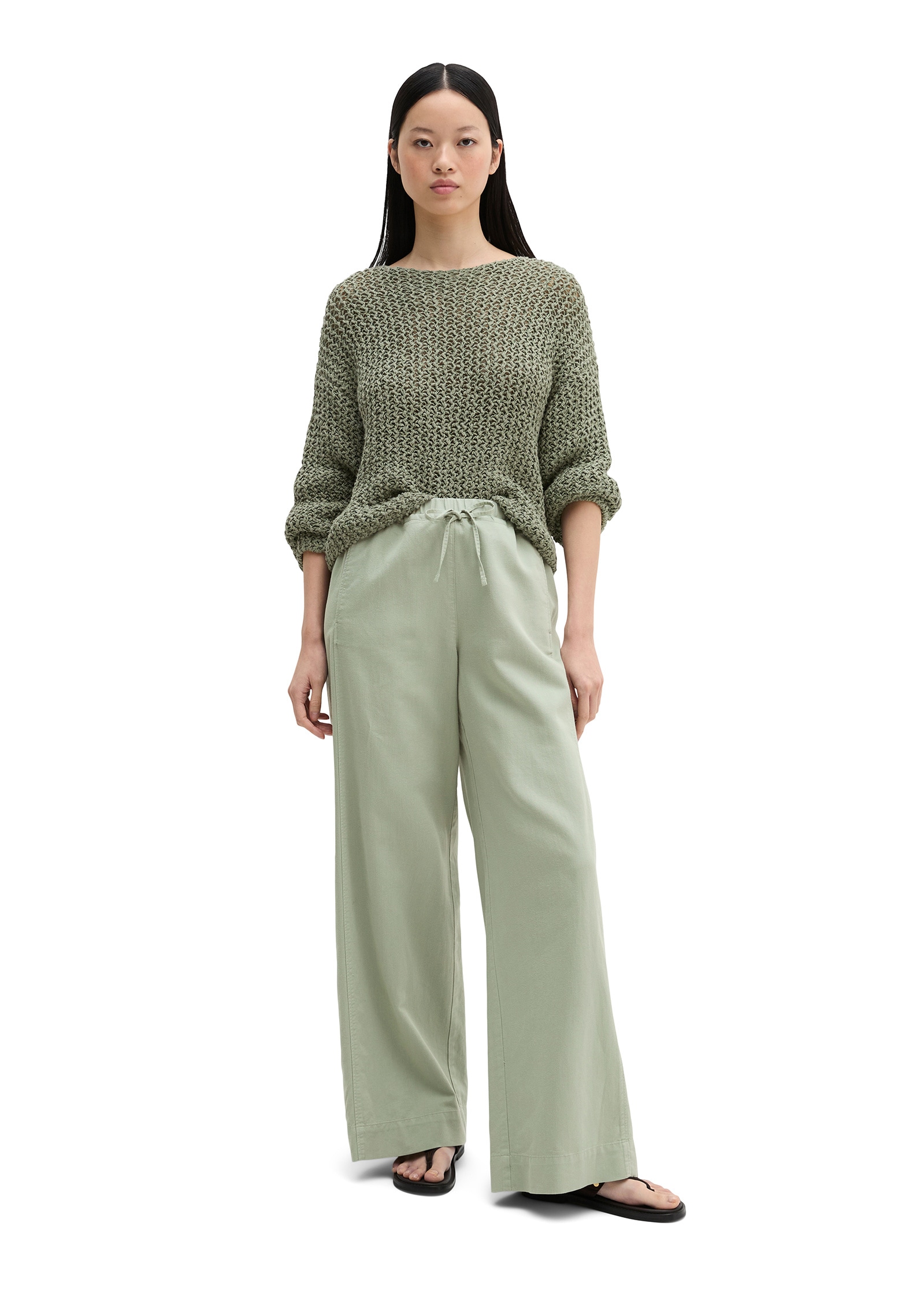 Marc O'Polo Strickpullover »aus Organic-Cotton-Mix-Slub«