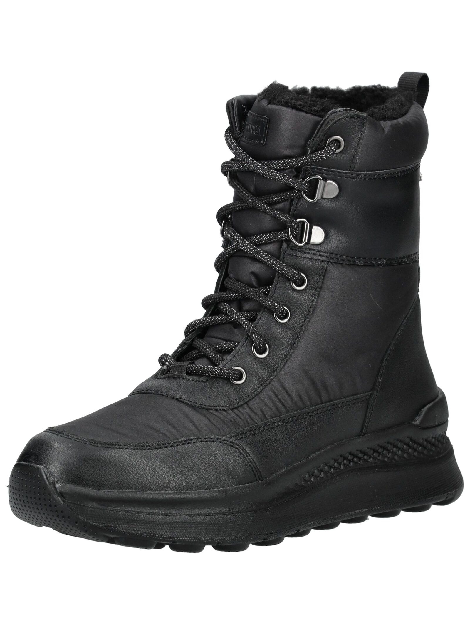 Geox Schnürstiefelette "Geox Stiefelette Leder/Textil" günstig online kaufen