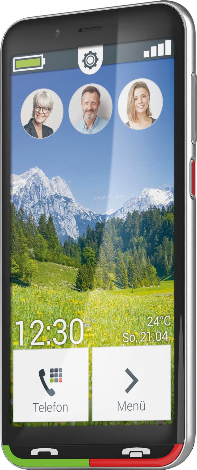 Emporia Smartphone »emporiaSuperEASY«, schwarz