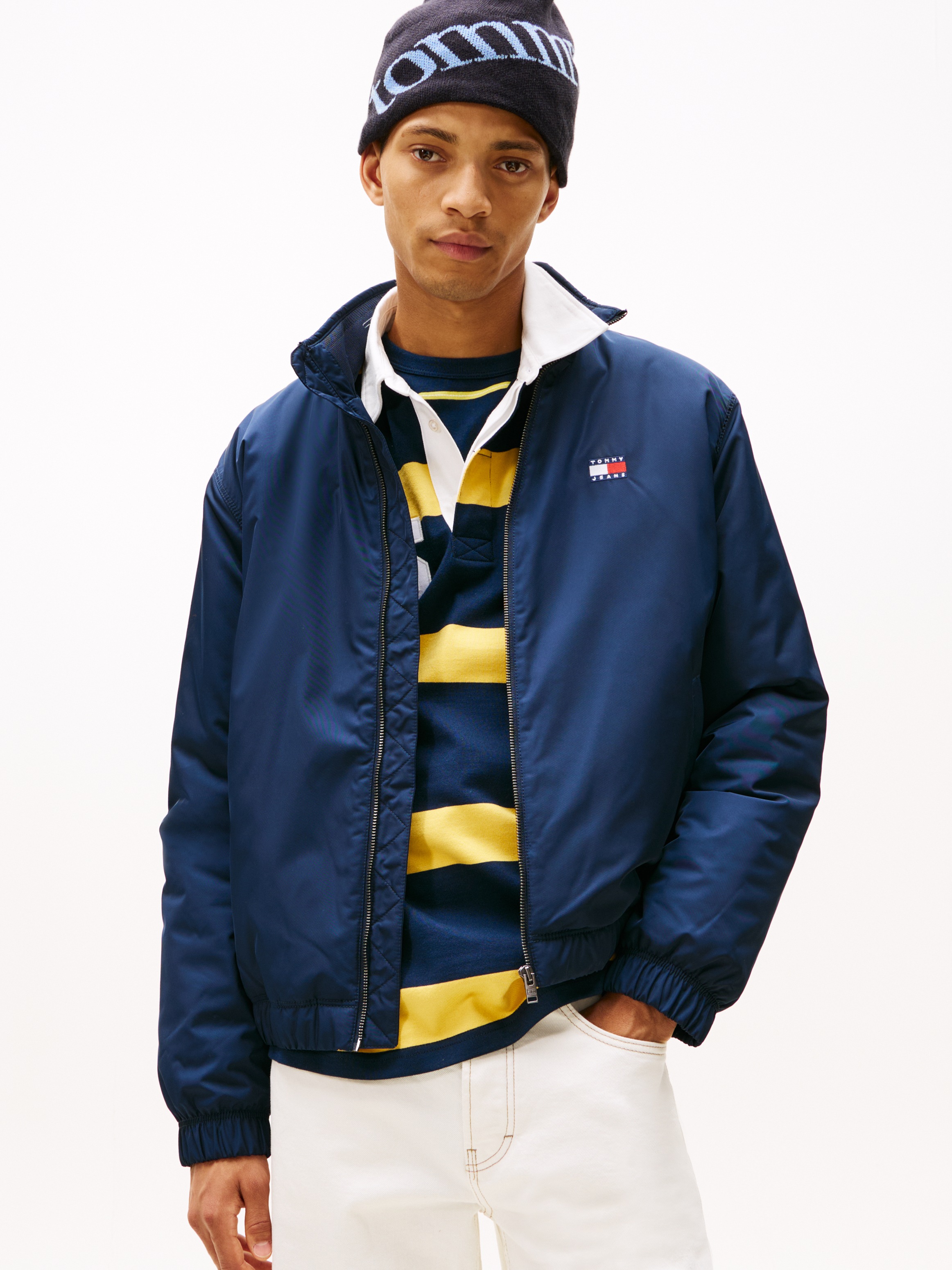 Tommy Jeans Blouson "TJM ESSENTIAL PADDED JACKET EXT", glänzend, Stretchbün günstig online kaufen