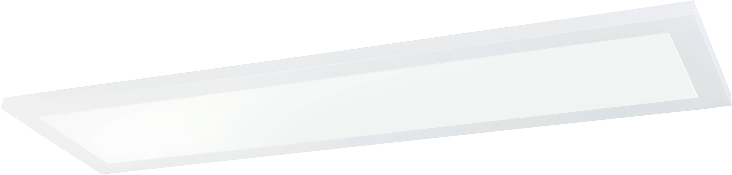 GLOBO LIGHTING Deckenleuchte »ROSI« LED-Modul 1 Stk. Deckenleuchte Aluminium/Weiß, Opal, dimmbar, LED 40W