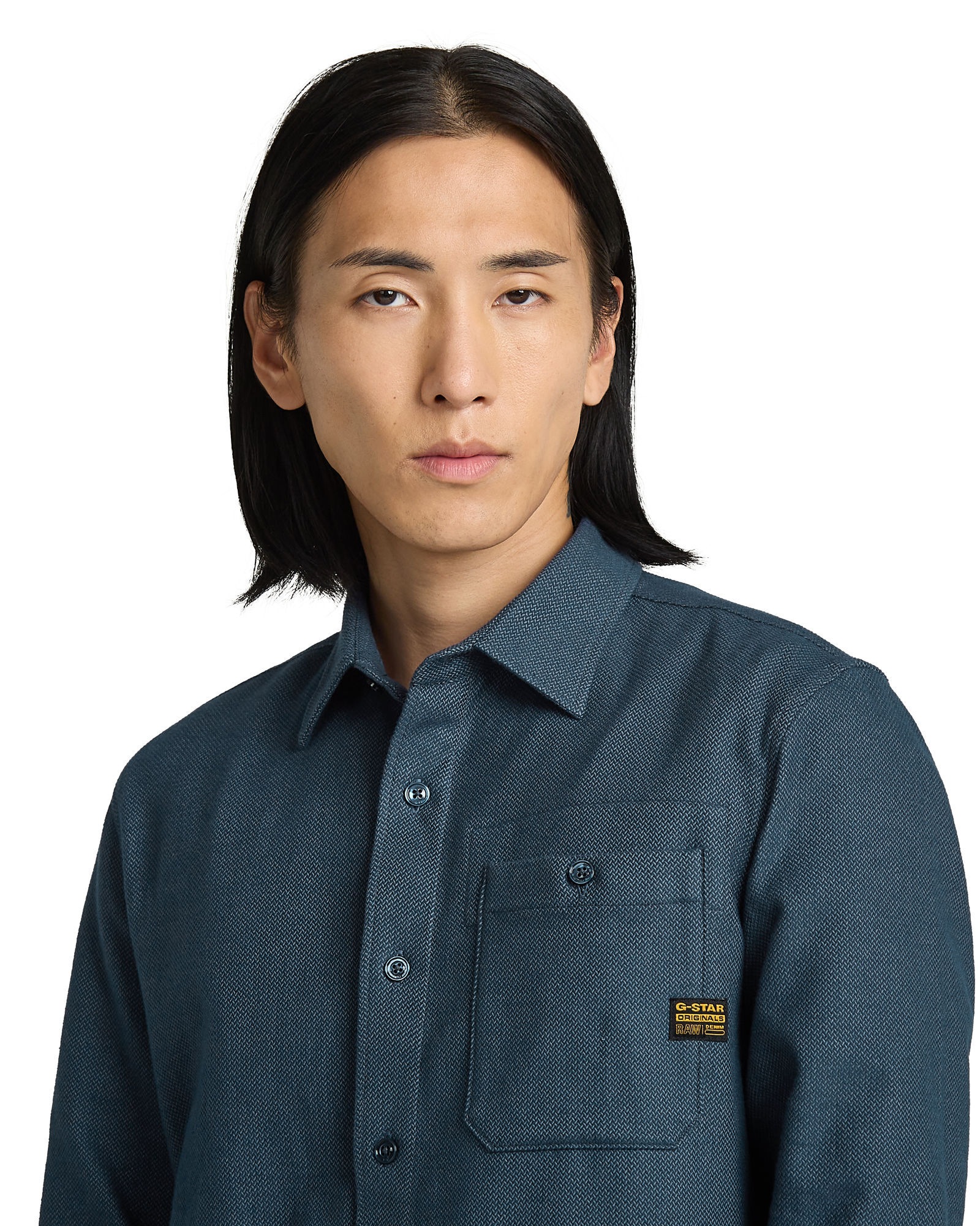 G-STAR Langarmshirt »Bristum 2.0 Slim Hemd«