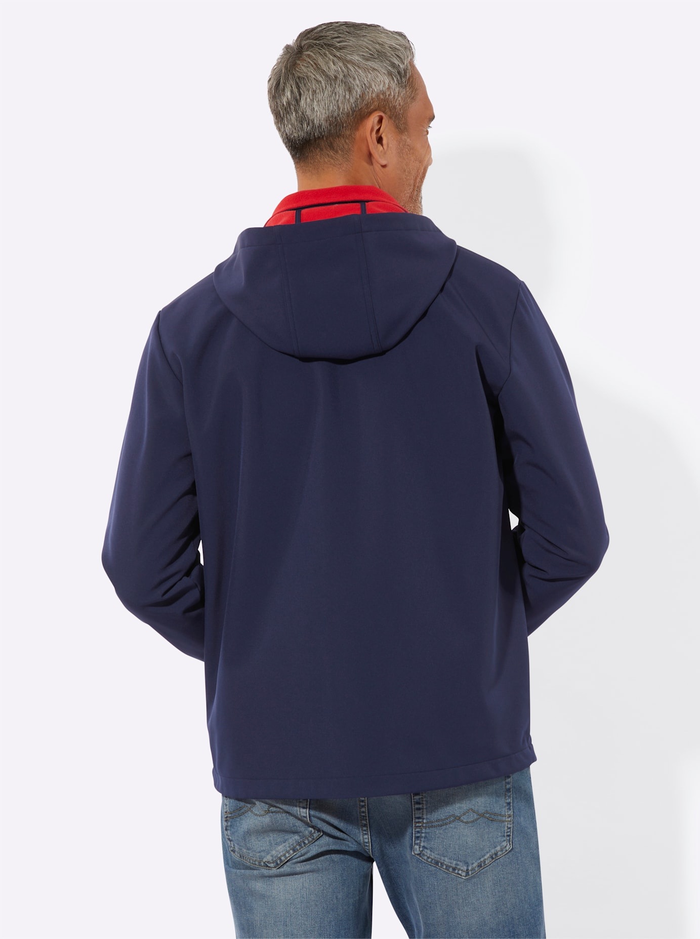 Softshelljacke CLASSIC, Herren, Gr. 52, marine, 94% Polyester, 6% Elasthan, unifarben, Jacken Softshelljacke 2