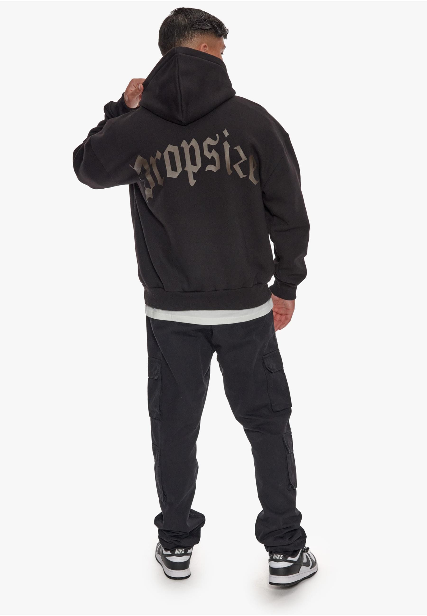 Dropsize Kapuzensweatshirt »Dropsize Herren Heavy Backlogo Hoodie«