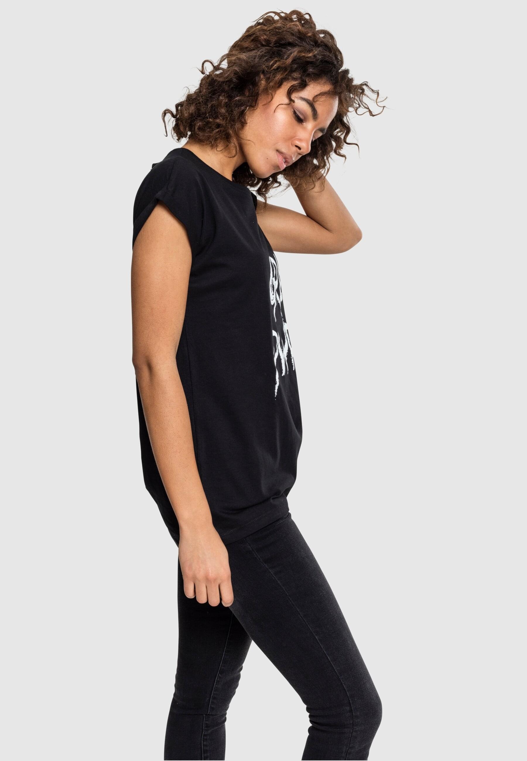 MisterTee T-Shirt »MisterTee Damen Ladies GRL PWR Tee«, (1 tlg.)