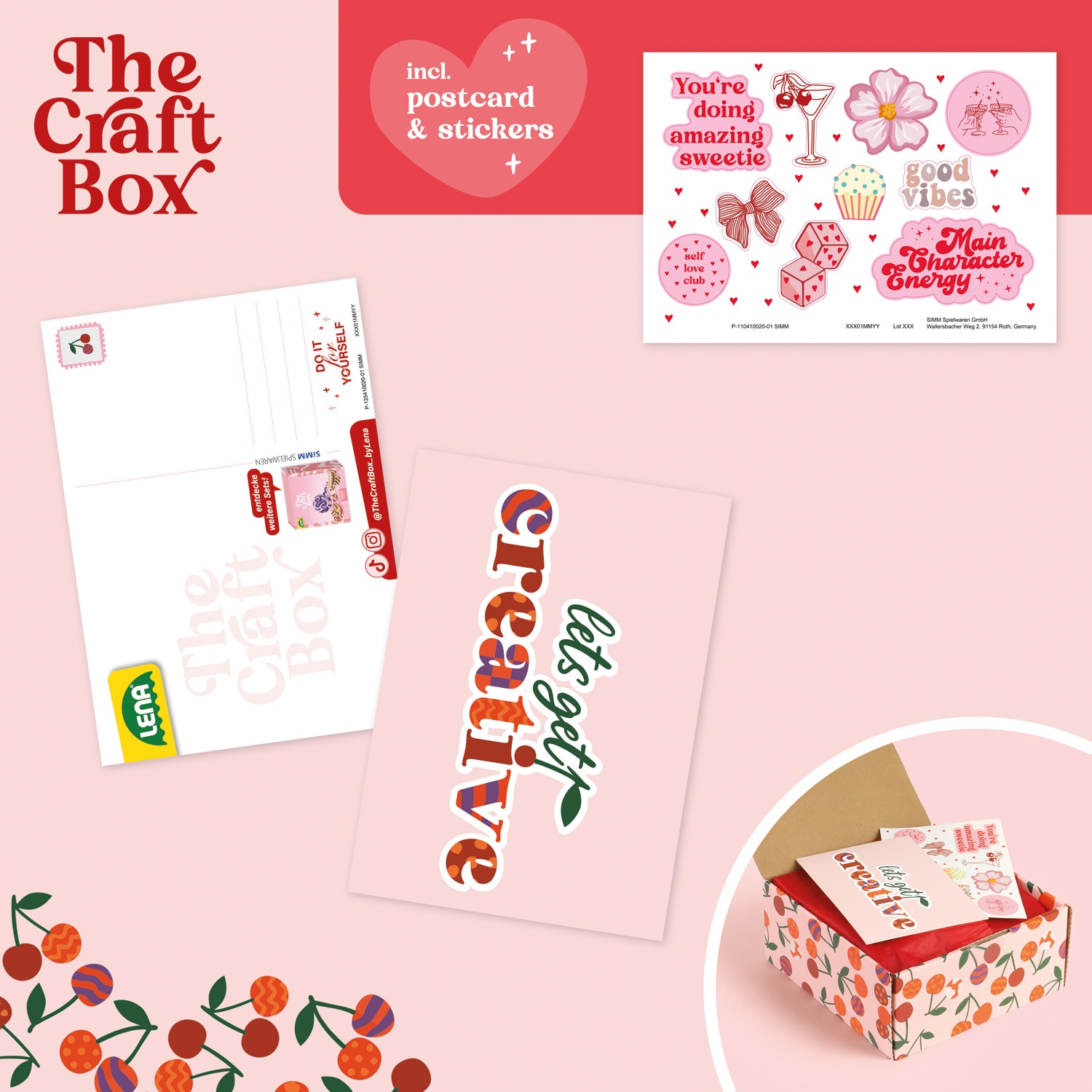 Lena® Kreativset »The Craft Box, DIY Woven Bag«