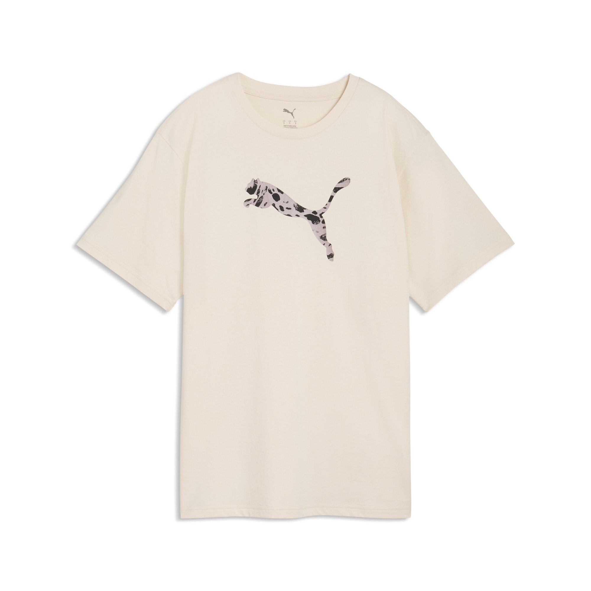 PUMA T-Shirt »ESS GRAPHIC ANIMAL RELAXED TEE« sportlicher Stil, Kurzarm, Rundhalsausschnitt, sportlicher Print