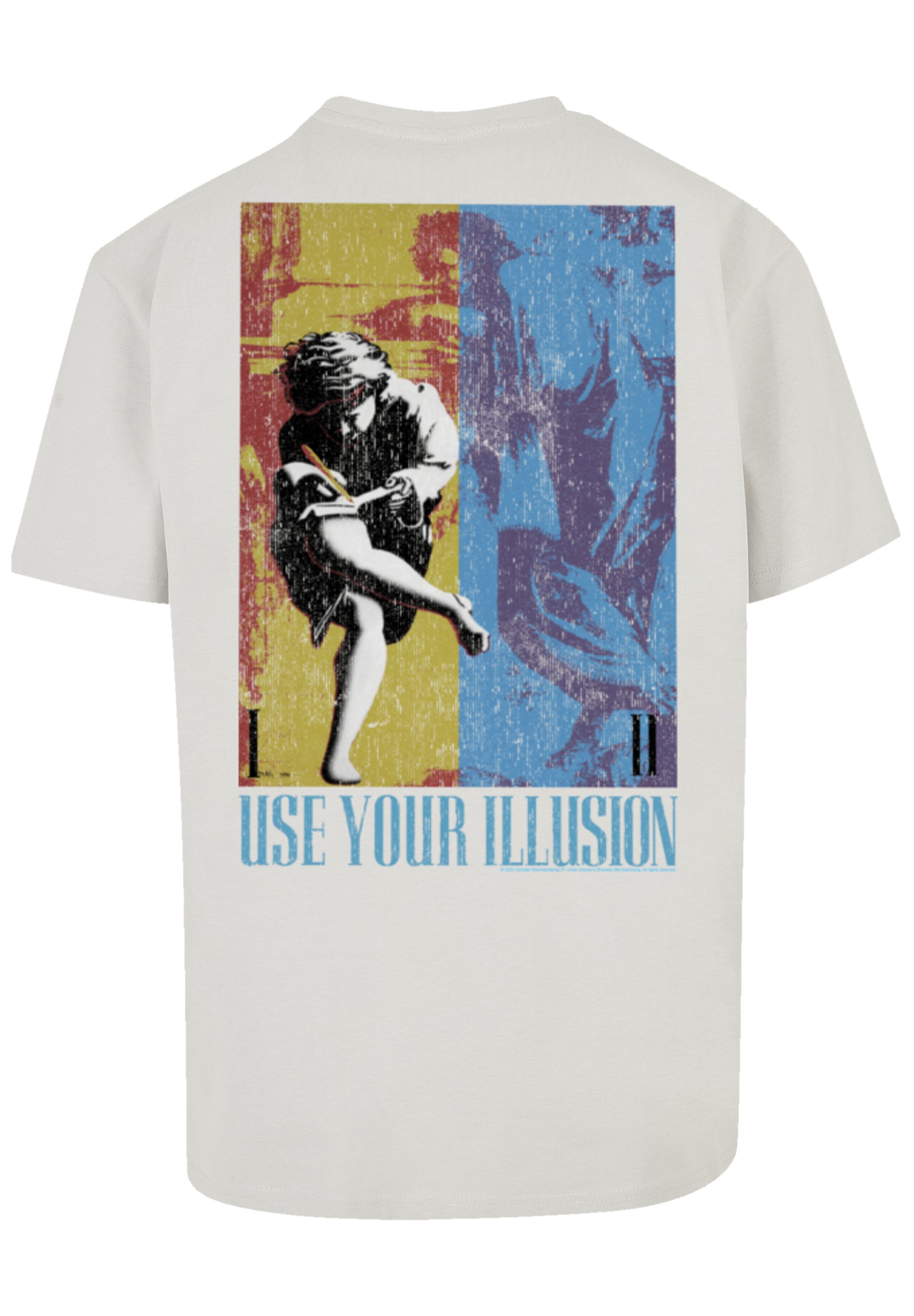 F4NT4STIC T-Shirt "Guns n Roses Music Double Illusion", Musik, Band, Logo günstig online kaufen