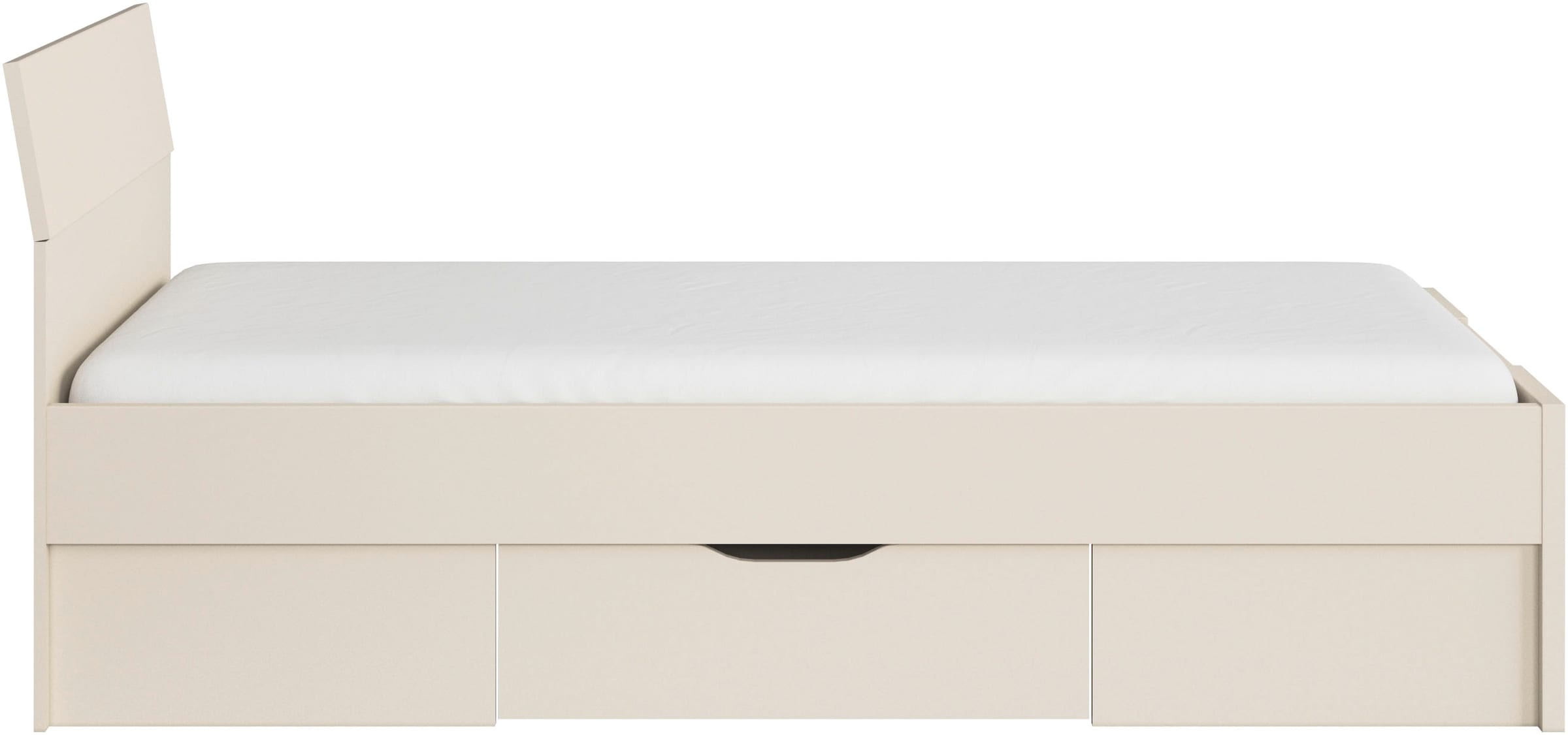 rauch Bett »Einzelbett Doppelbett Stauraum Landhausstil MARLENE Breite 120/140 cm«, (Breite 90x200 cm oder 140x200 cm), in 2 Breiten mit geräumigem Schubkasten MADE IN GERMANY