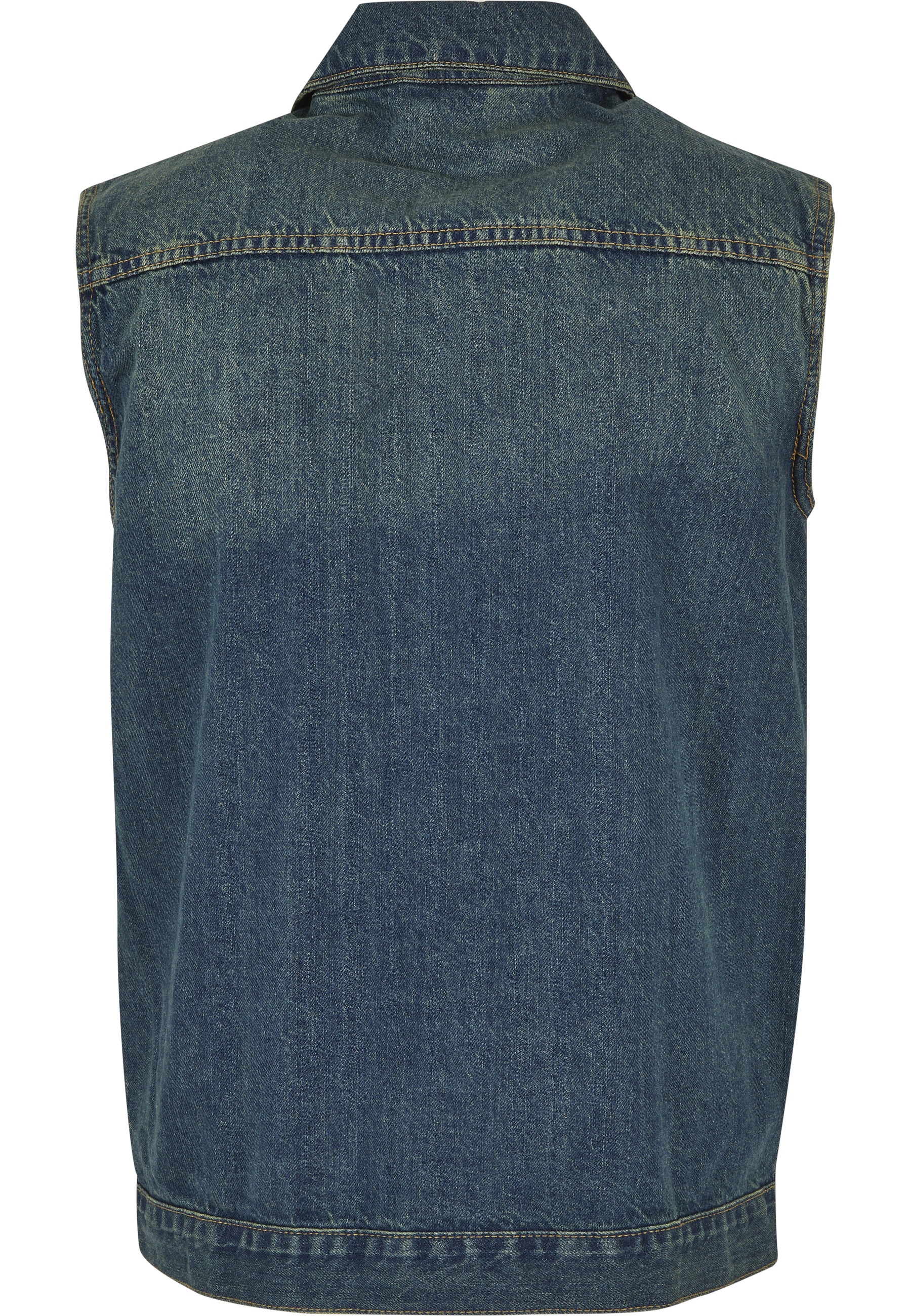 URBAN CLASSICS Jerseyweste »Urban Classics Herren Denim Vest« 1 Stk.