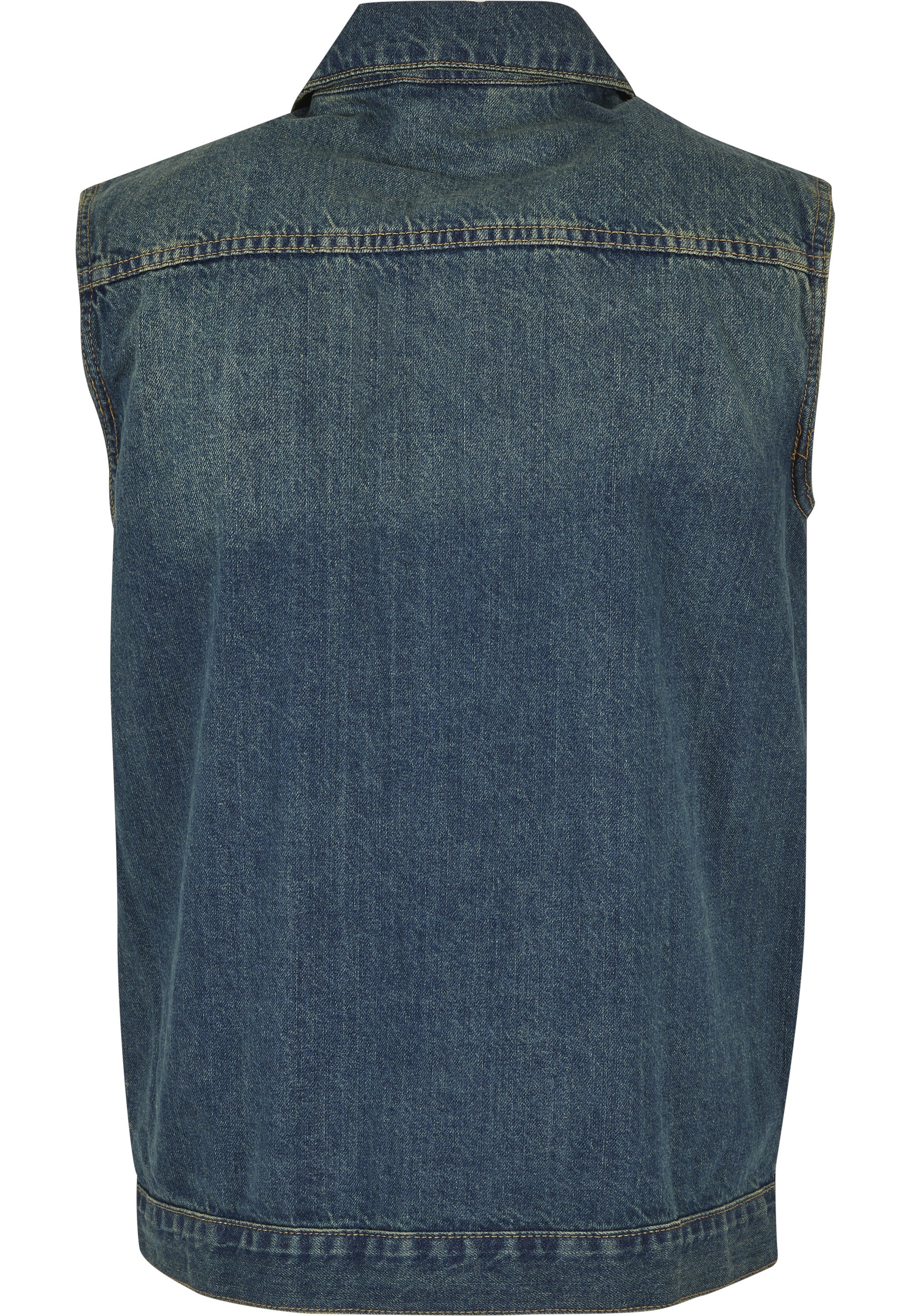 URBAN CLASSICS Jeansjacke "Urban Classics Herren Denim Vest" 1 Stk. tlg. günstig online kaufen