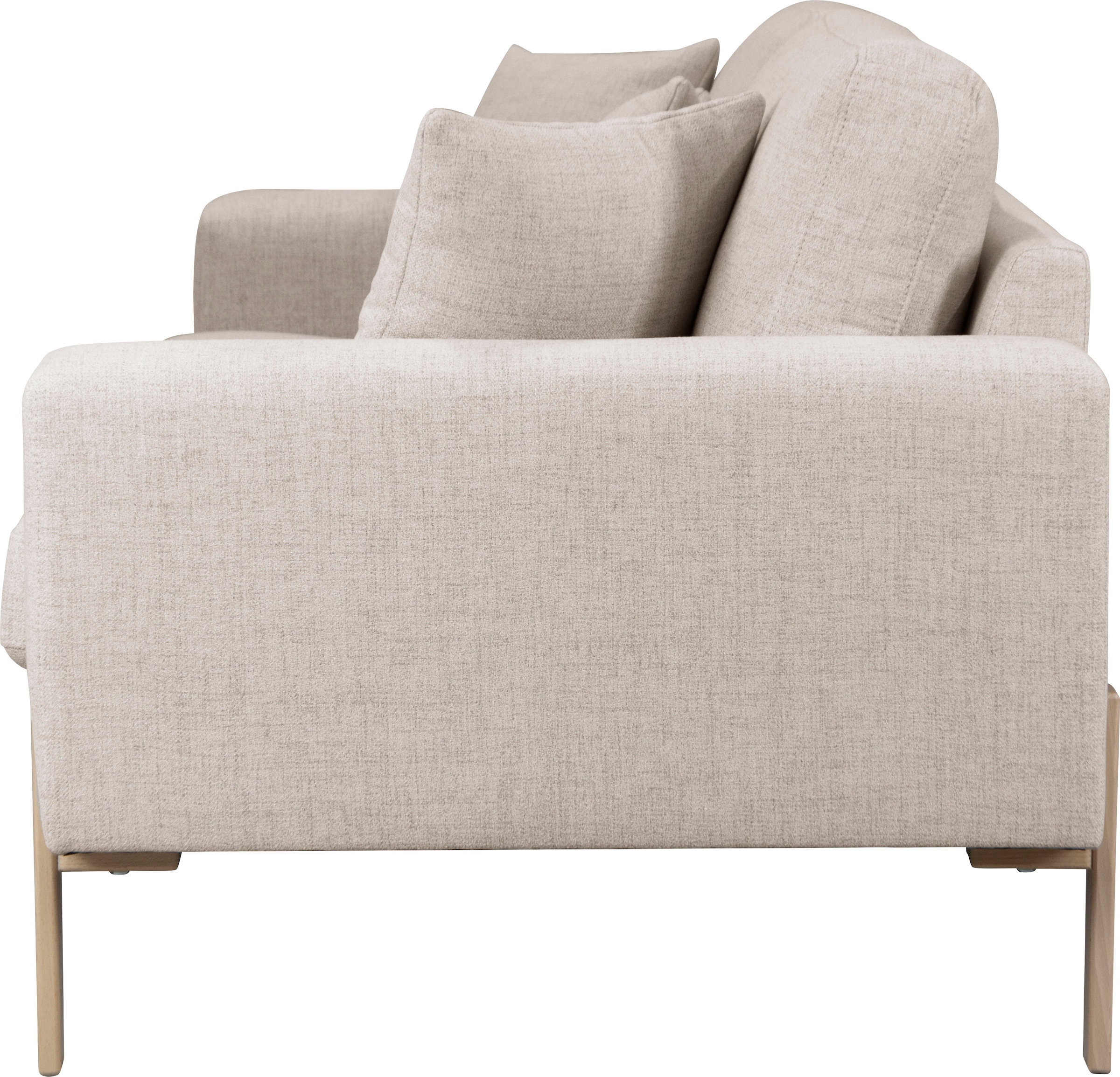 OTTO products 2-Sitzer »Hanne«, Verschiedene Bezugsqualitäten: Baumwolle, recyceltes Polyester