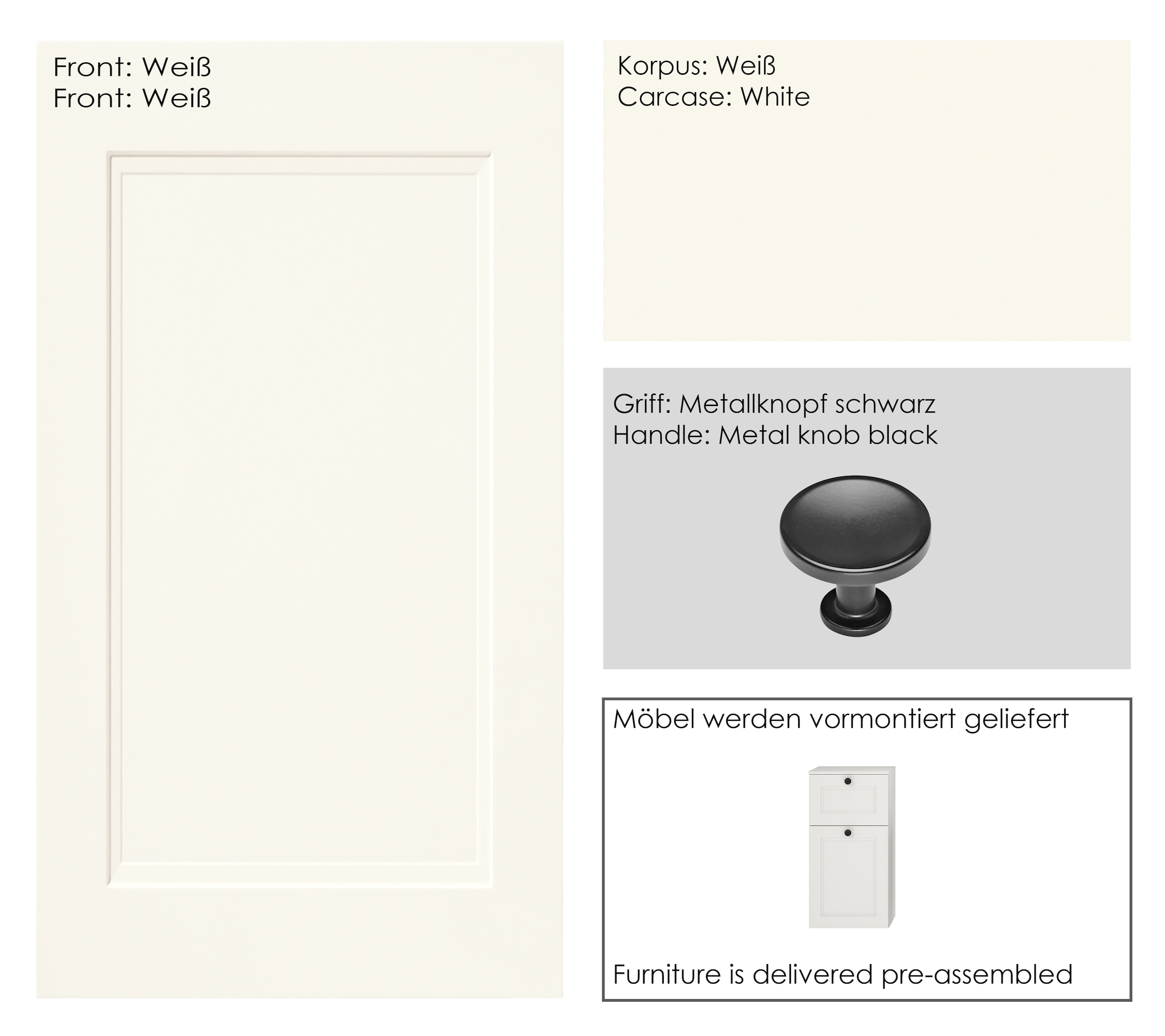 nobilia® Badmöbel-Set »Cascada«