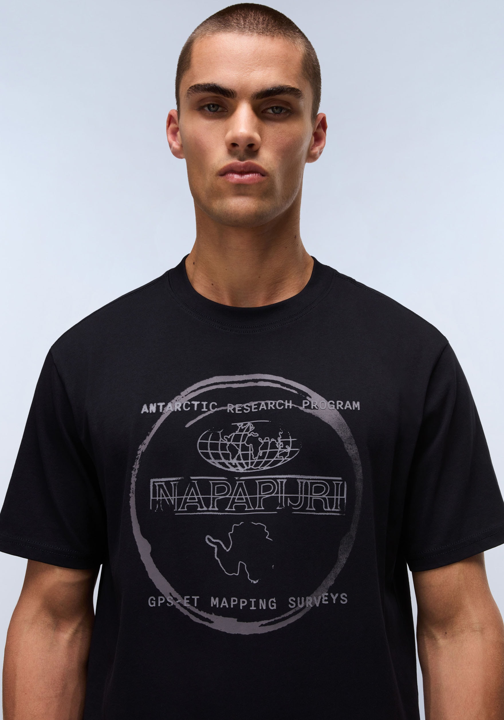 Napapijri T-Shirt »S-BALD«, regular fit, Rundhals
