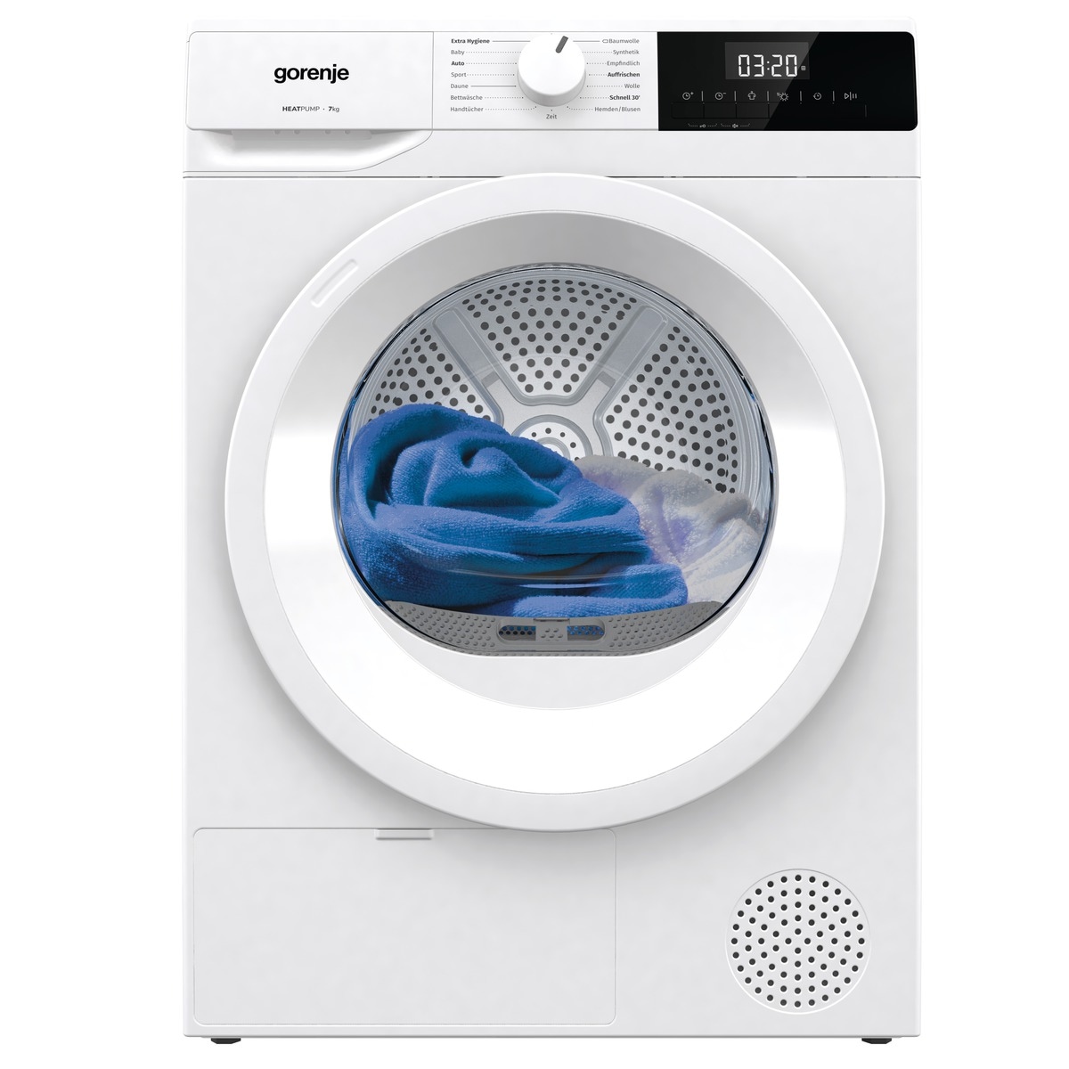 GORENJE Wärmepumpentrockner »DHNE 72«, TwinAir - für gleichmäßiges Trocknen