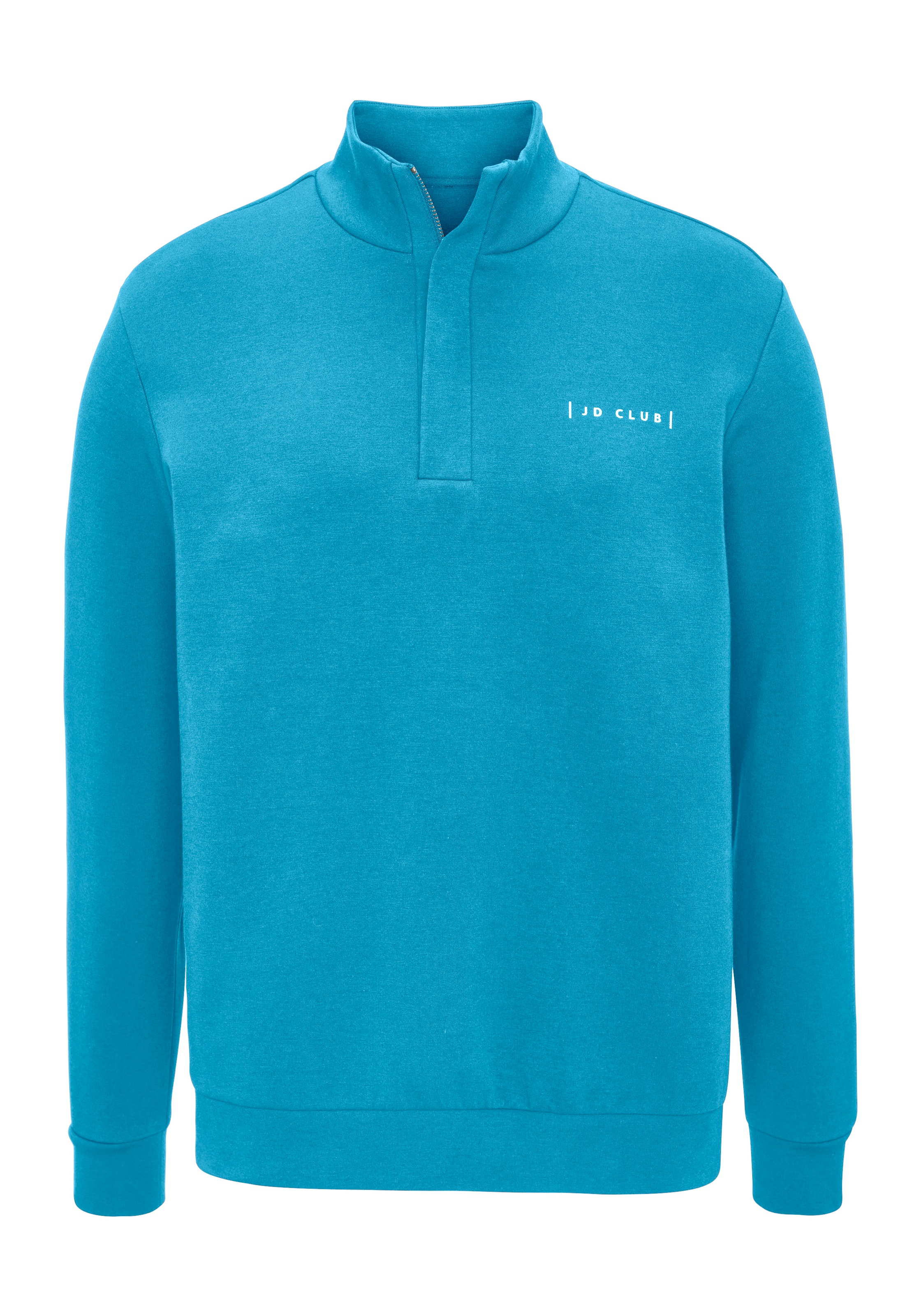 John Devin Sweatshirt ", Troyer mit Stehkragen und Reißverschluss", hochwer günstig online kaufen