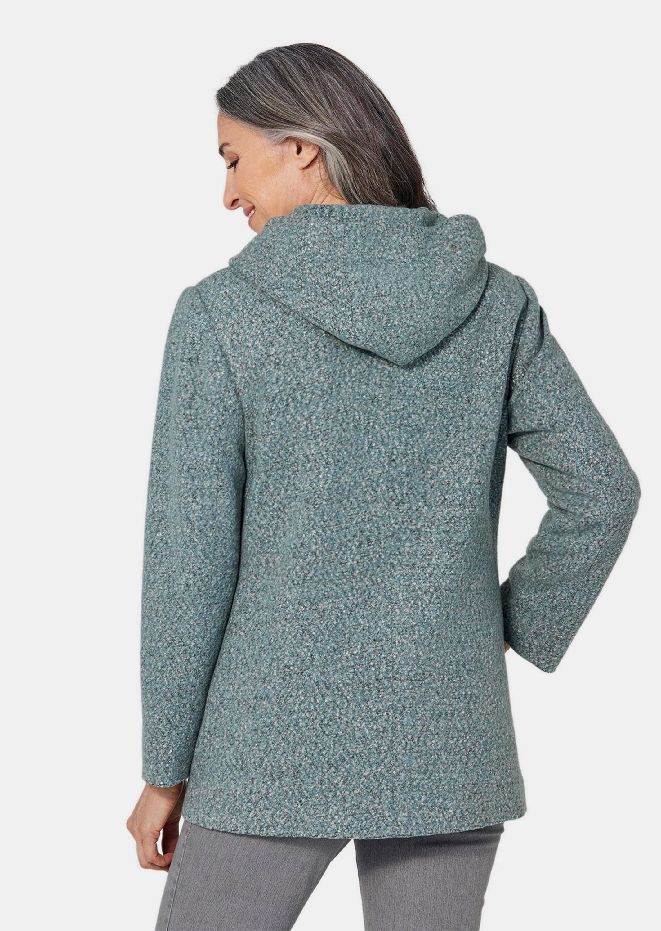 GOLDNER Winterjacke »Boucle-Jacke Unentbehrliche Boucle-Jacke mit feinen Details«