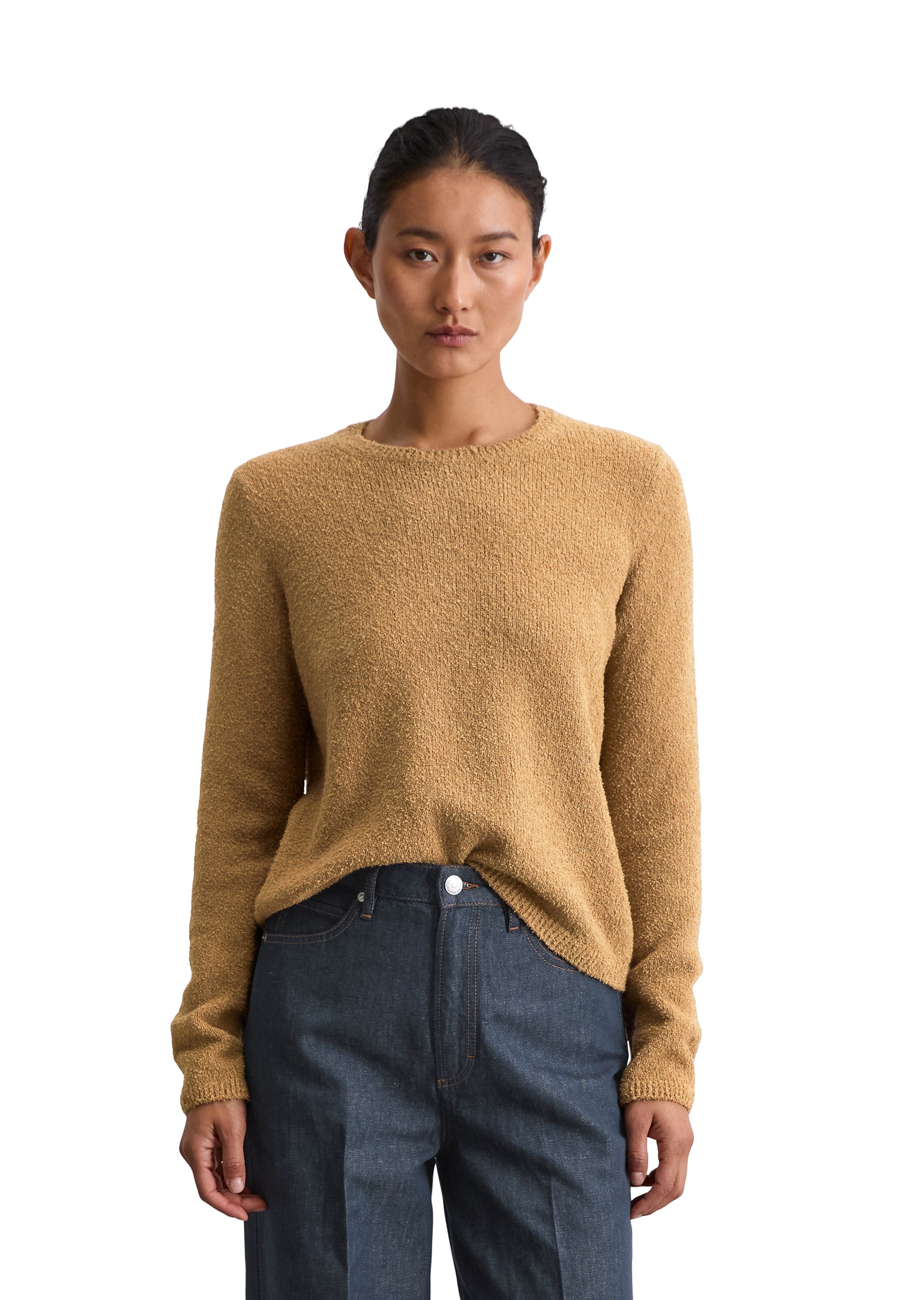 Marc OPolo Strickpullover "aus Bouclé-Garn" günstig online kaufen