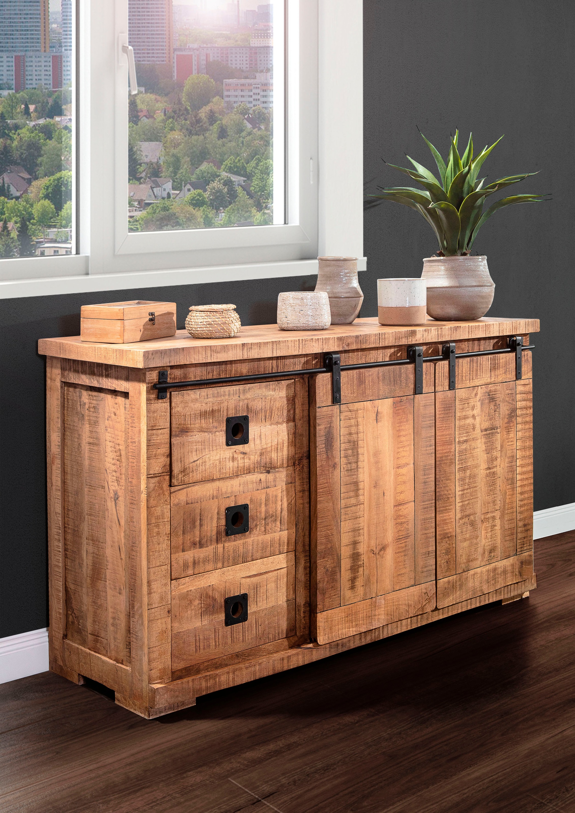 Gutmann Factory Sideboard "Kamerun", Kommode, Breite 145 cm günstig online kaufen