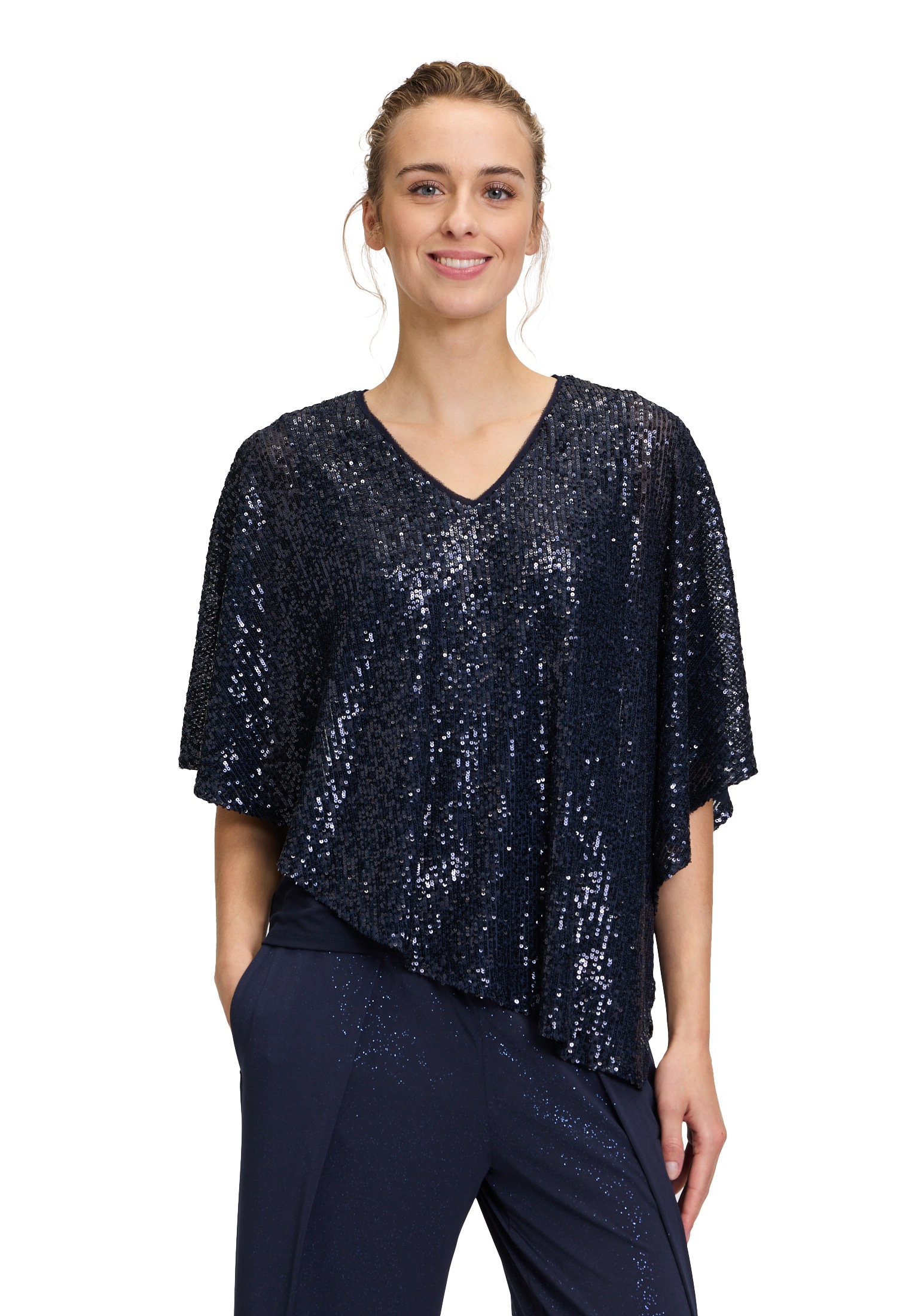 Vera Mont Shirtbluse "Vera Mont Blusenshirt mit Pailletten"