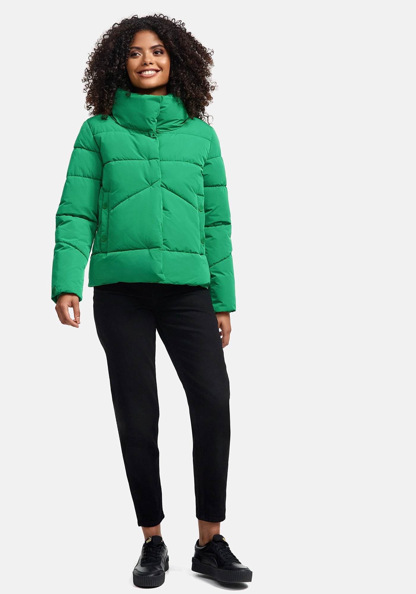 Marikoo Winterjacke "Jalliaa", mit schönem Steppdesign