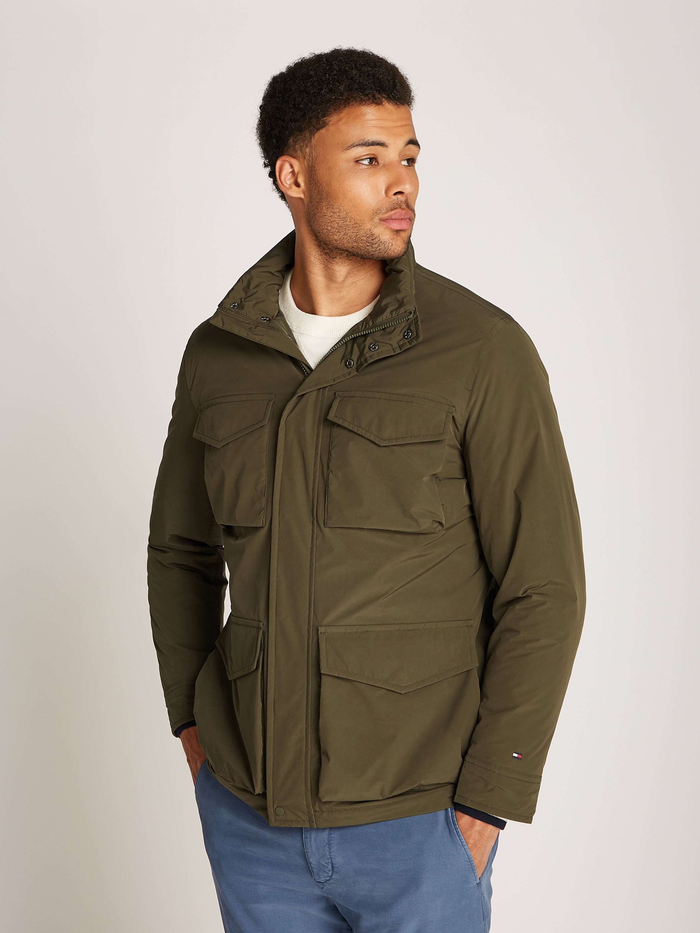 Tommy Hilfiger Outdoorjacke »LW PACKABLE FIELD JACKET«, mit Taschen