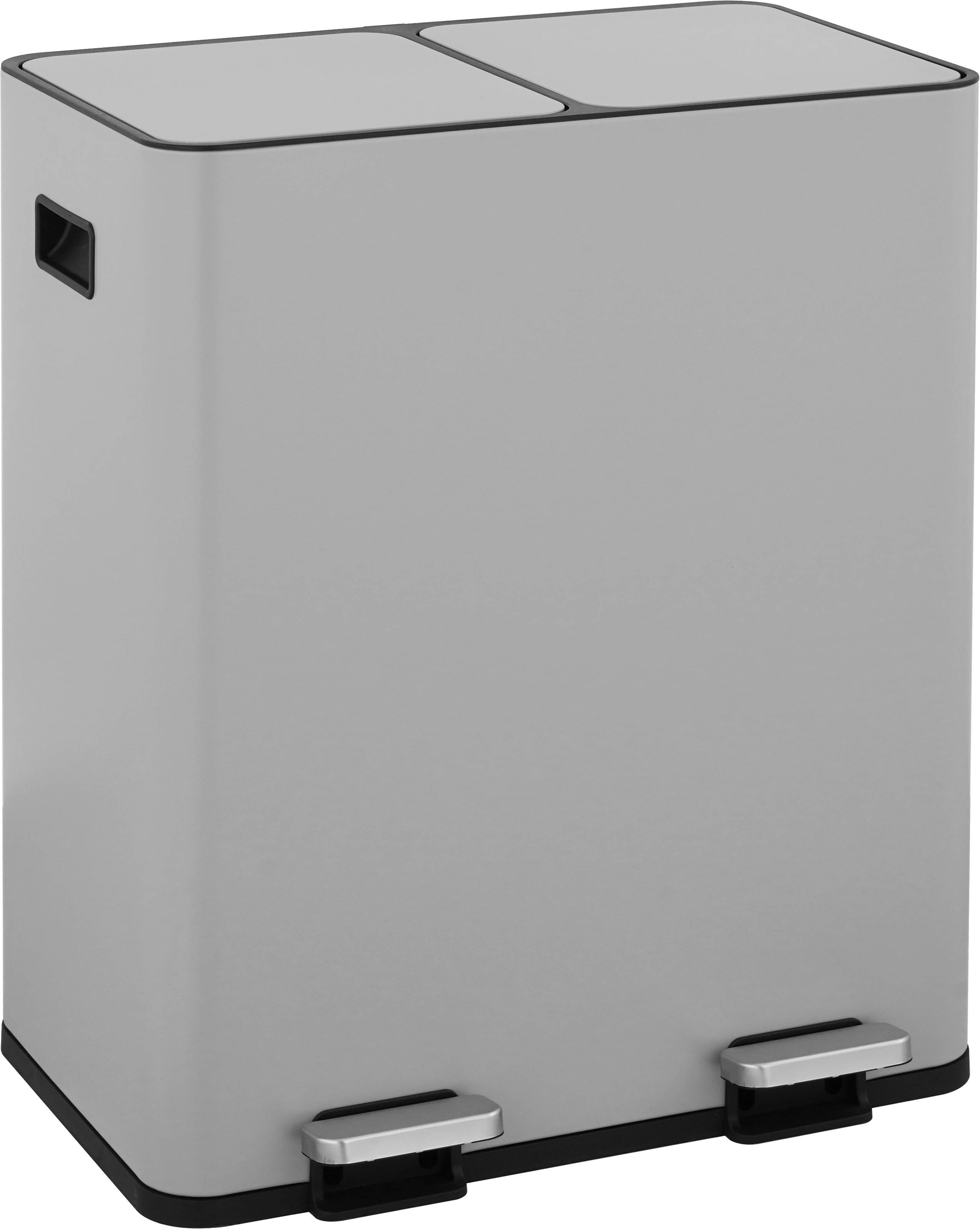 OTTO home Mülleimer "Garrin, Soft Close, m. 2 Fächern, Fassungsvermögen 2x15 L bzw. 2x30 L" 2 Behälter Mülltrennsystem mit 2 separaten Innenbehältern und Fußtrittpedalen