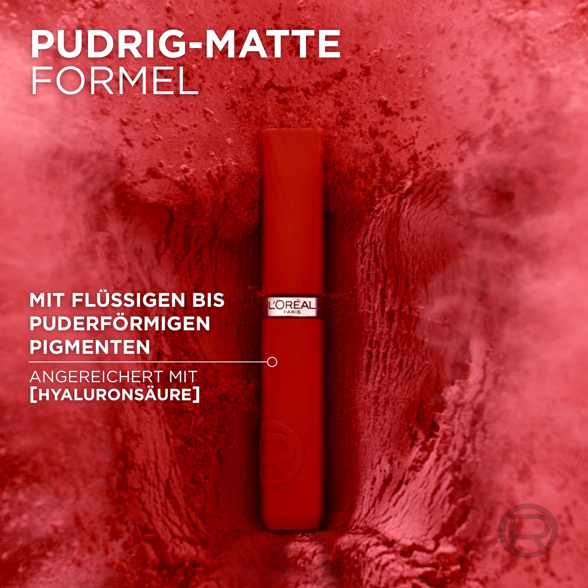 L'ORÉAL PARIS Lippenstift »L'Oréal Paris Infaillible Matte Resistance«, mit natürlichen Inhaltstoffen