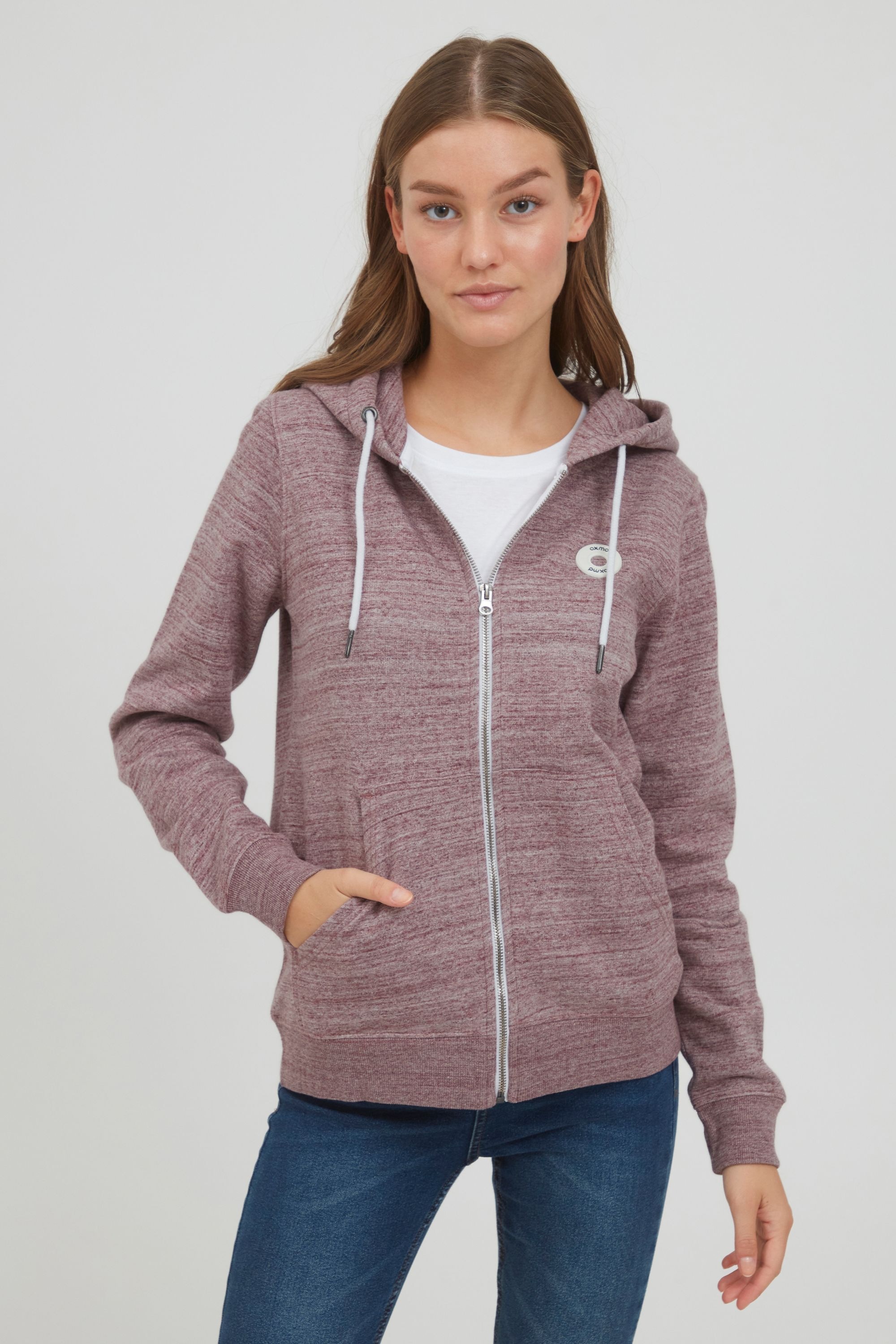 OXMO Kapuzensweatjacke "Kapuzensweatjacke OXHelna" günstig online kaufen