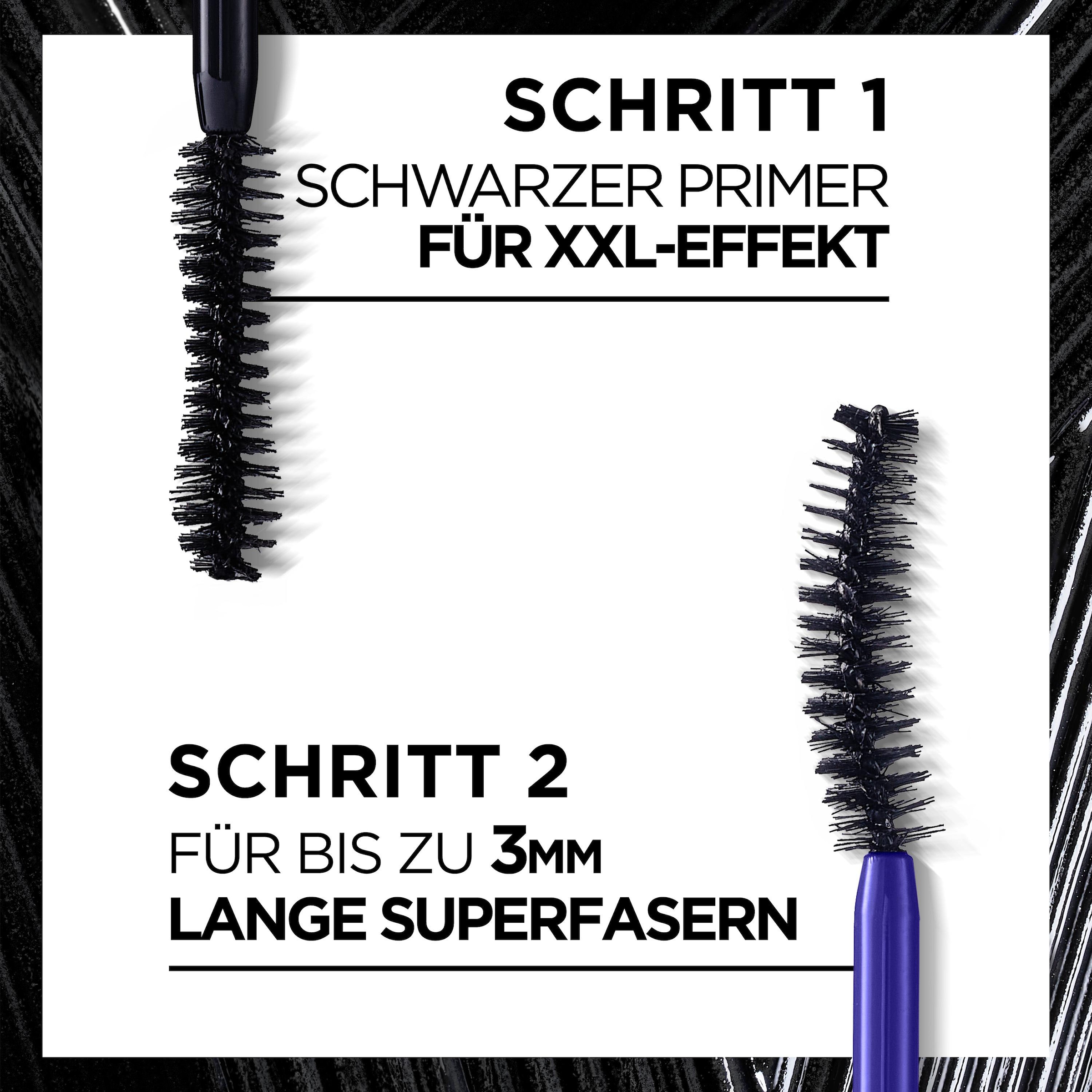 L'ORÉAL PARIS Mascara »ProXXL Extension Mascara schwarz«, mit spezieller Fasertechnologie