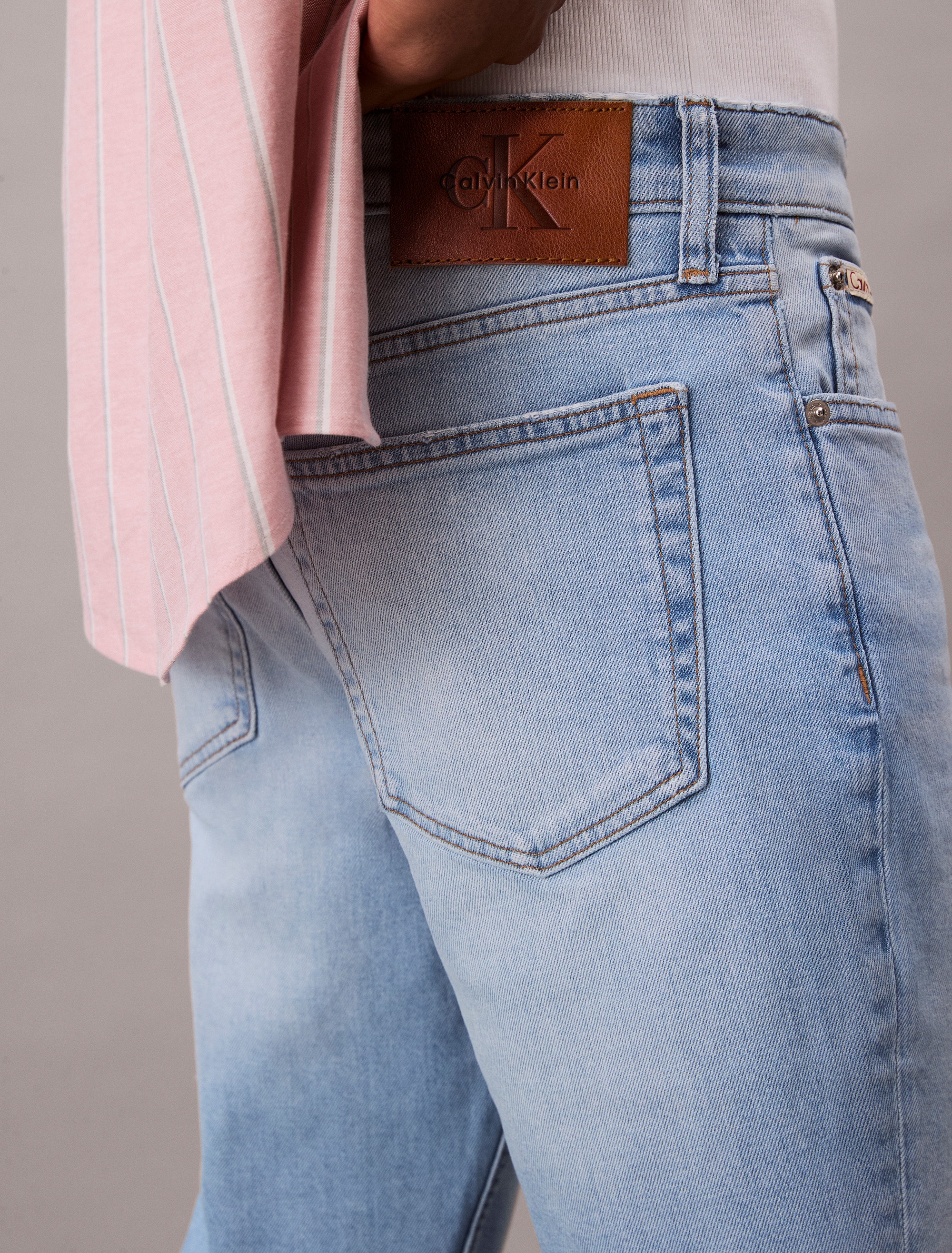 Calvin Klein Jeans Slim-fit-Jeans »SLIM JEAN REGEN«, Mit Gürtelschlaufen