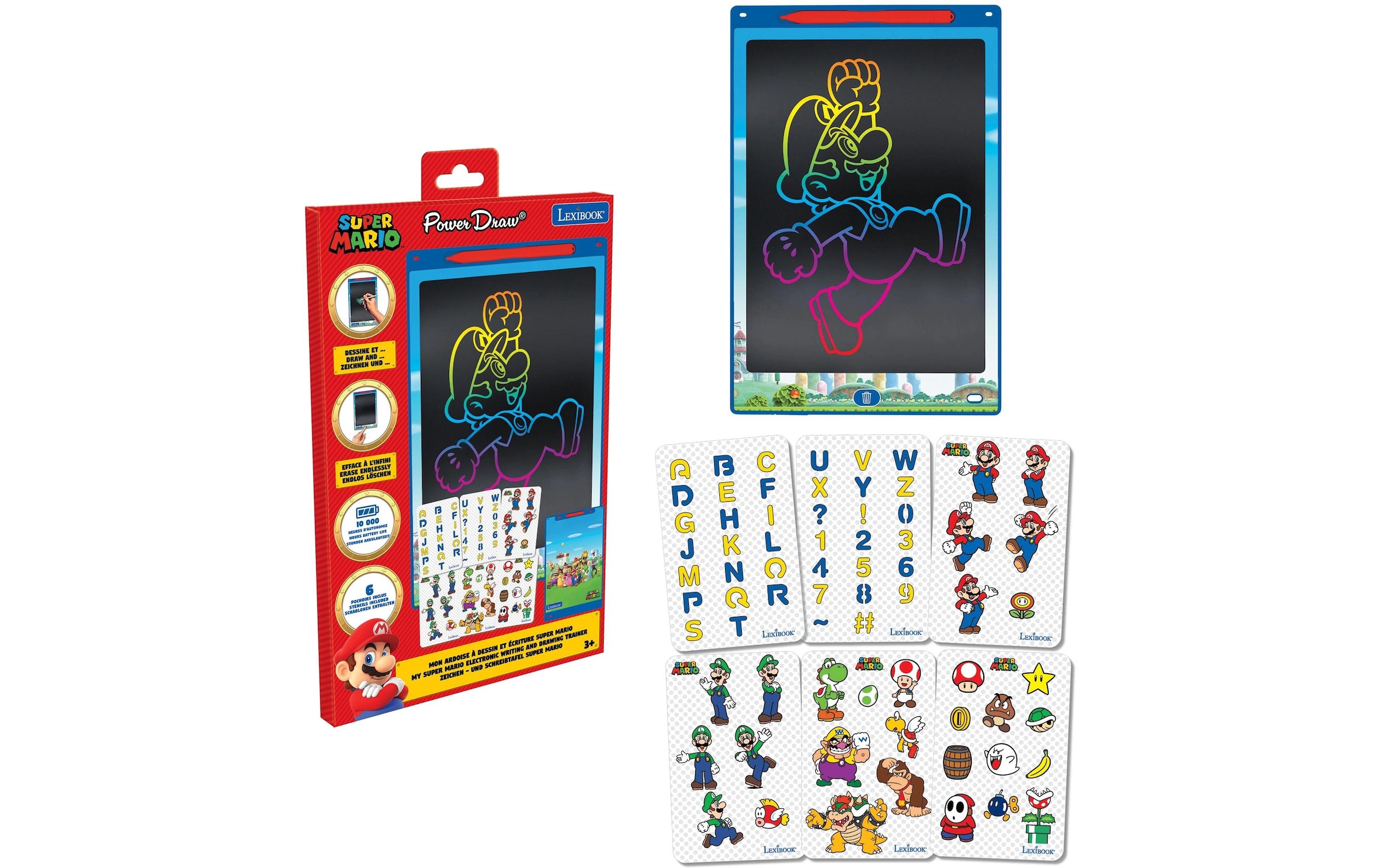 Lexibook® Tafel »Bluey 11 Super Mario«