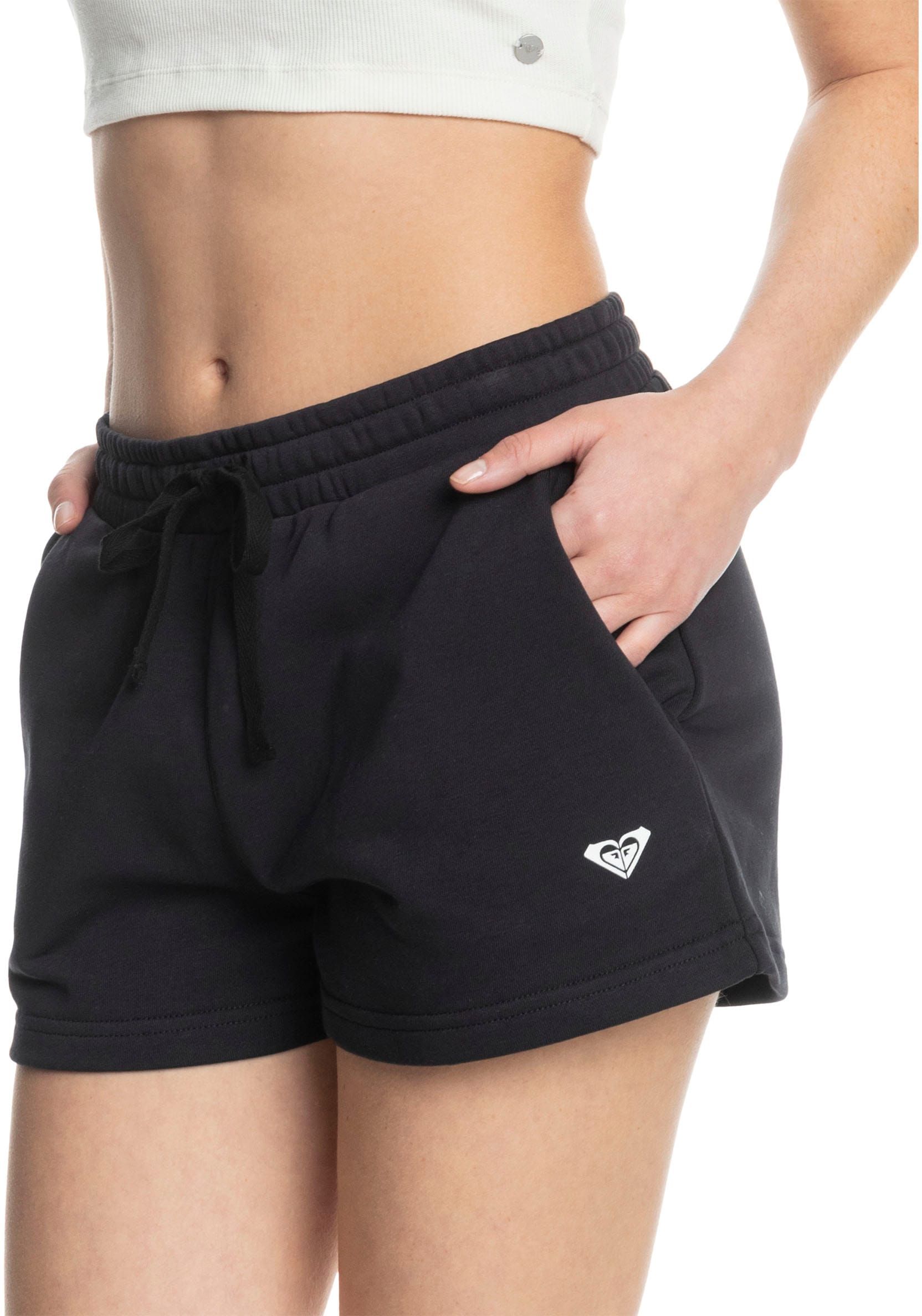 Roxy Shorts "SURF STOKED SHORT TERRY" für Freizeit und entspannte Aktivitäten, sportlicher Stil