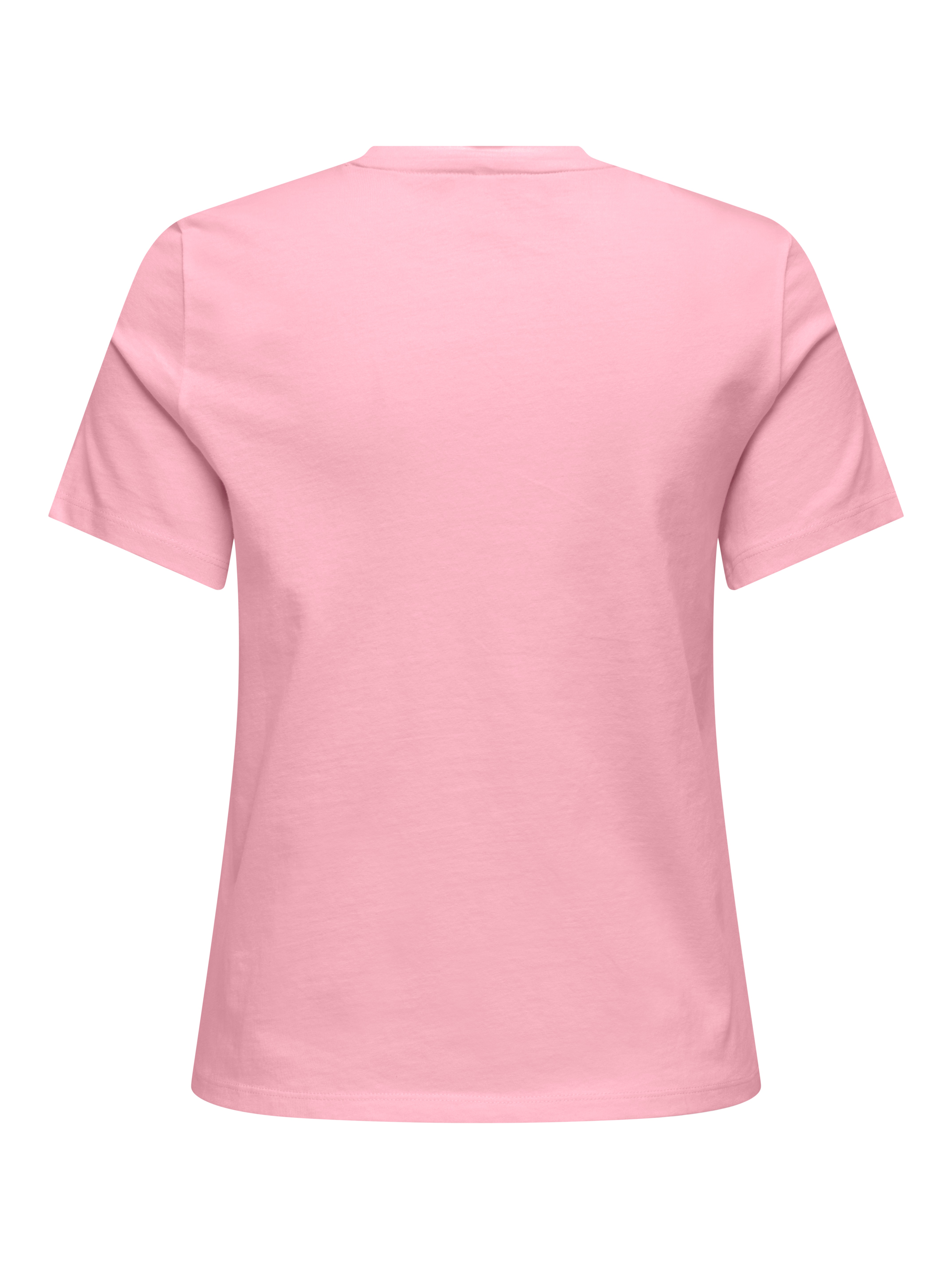 Thumbnail - ONLY Kurzarmshirt "ONLAMBERDINE S/S PRINT TOP BOX JRS" Baumwolle, regular fit, Rundhals