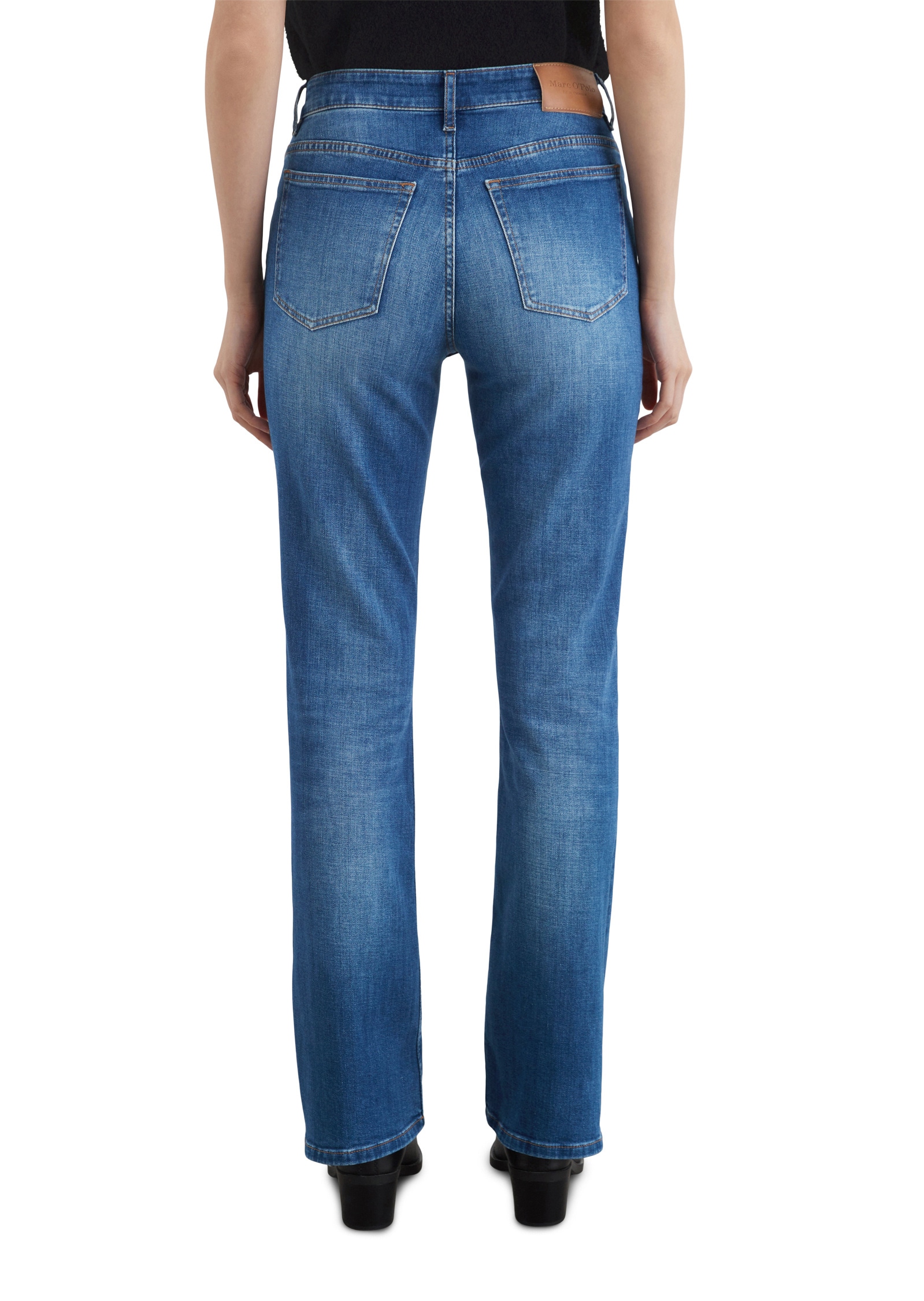 Marc O'Polo Schlagjeans »aus Cashmere Touch Denim«