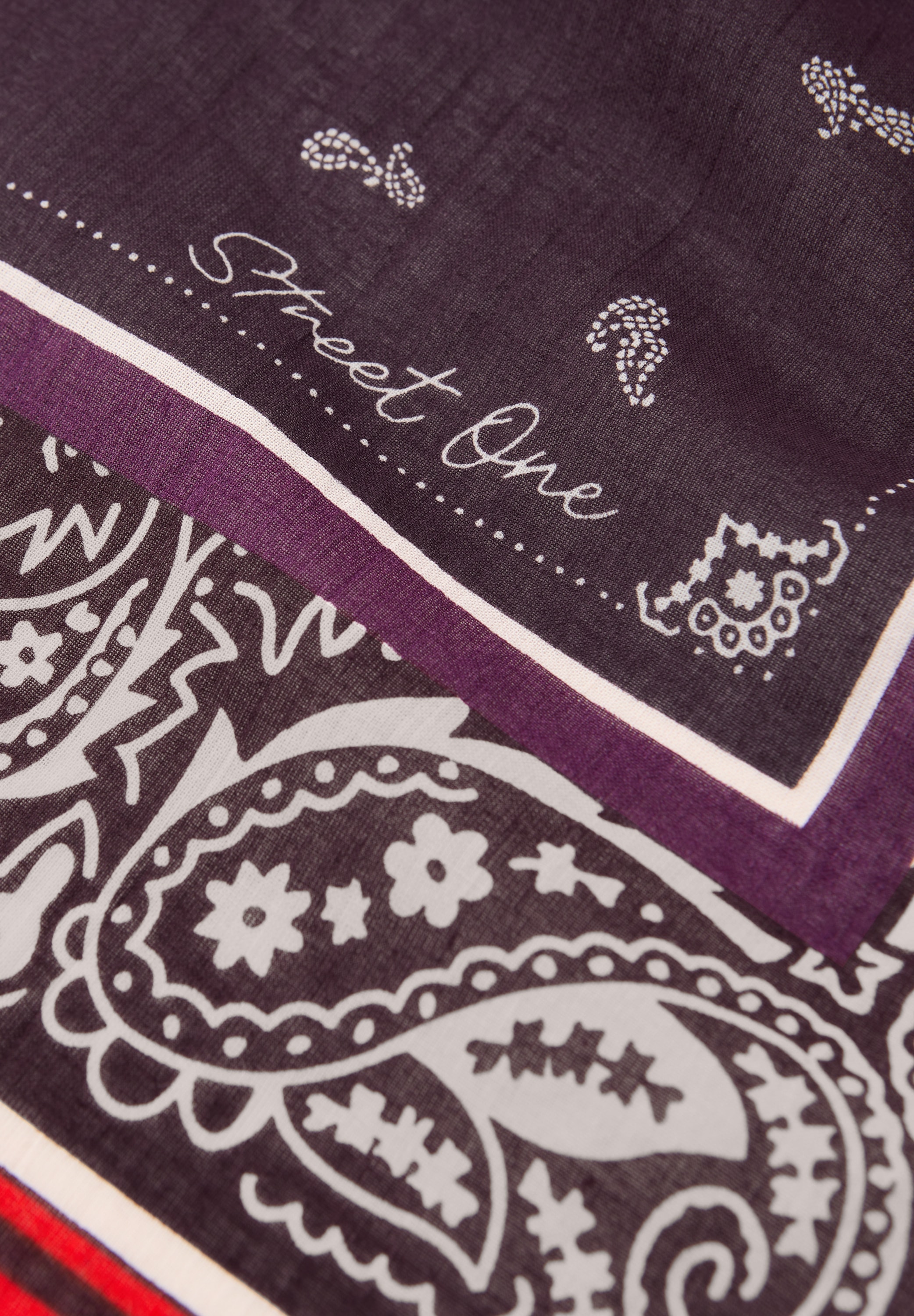 STREET ONE STUDIO Halstuch mit grafischem Muster