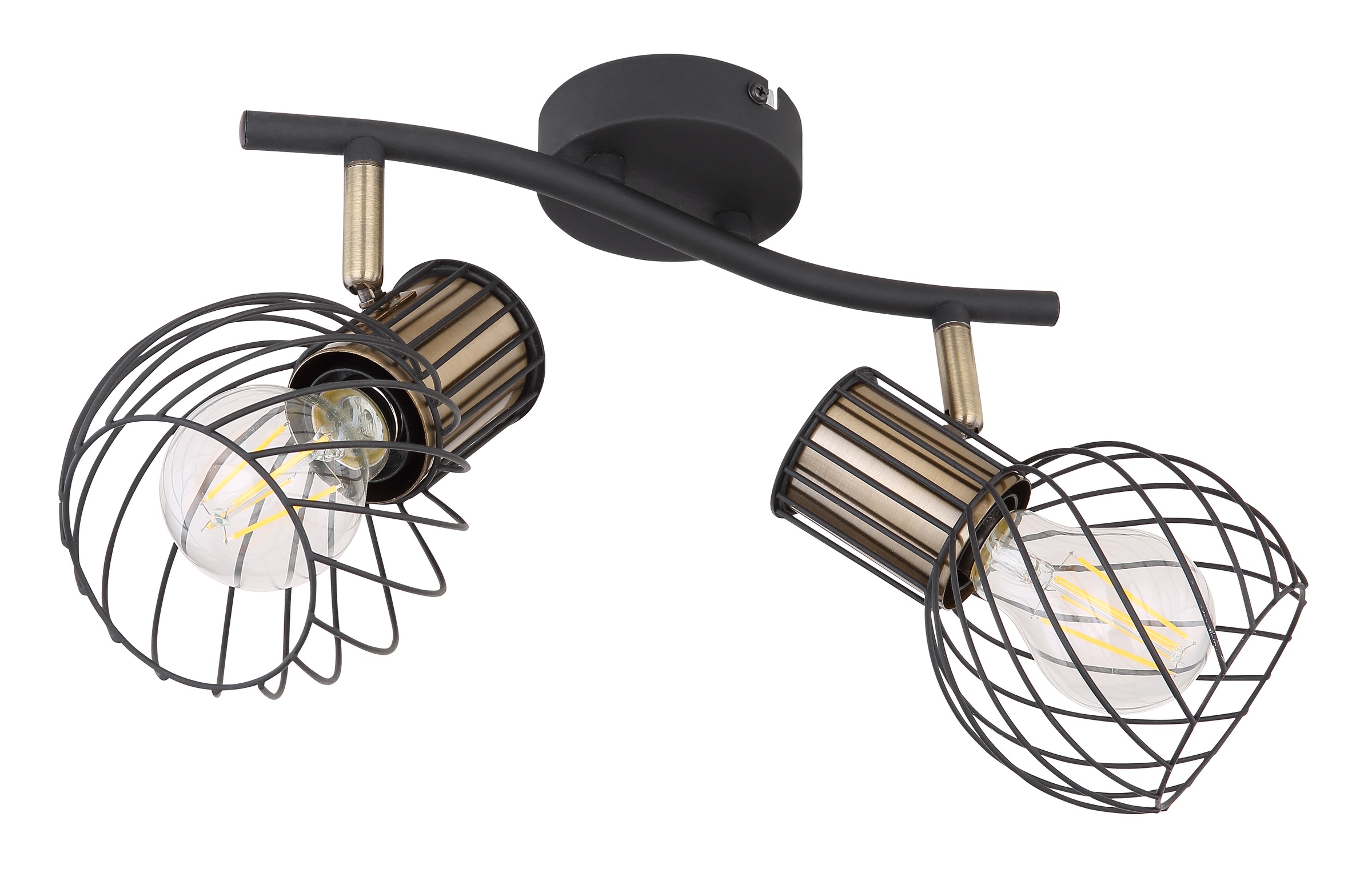 GLOBO LIGHTING Deckenstrahler »ARGUSTO« E27 1 Stk. Spot Deckenspot Flur Schlafzimmer Wohnzimmer