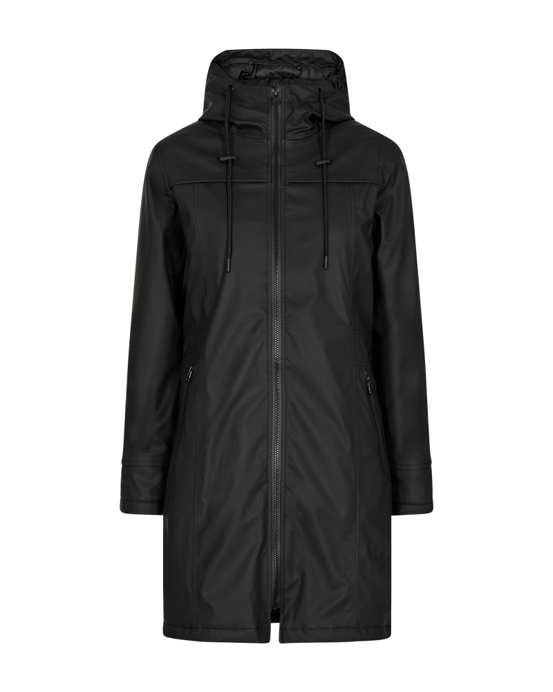 FREEQUENT Regenjacke "FQRAIN-JACKET" mit Kapuze wasserabweisend mit Kapuze günstig online kaufen